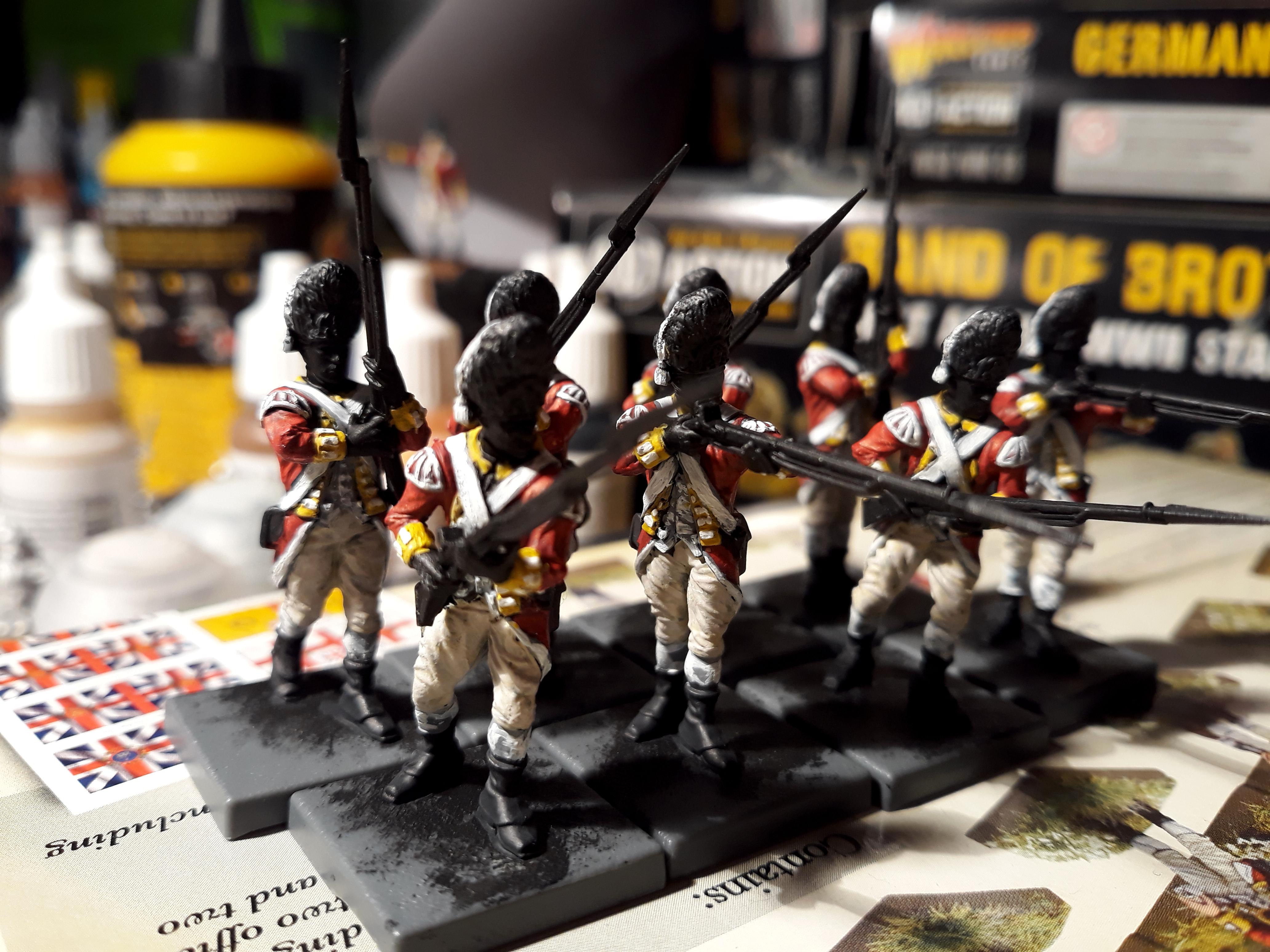 Awi, British, Grenadiers, Revolutionary, Work In Progress