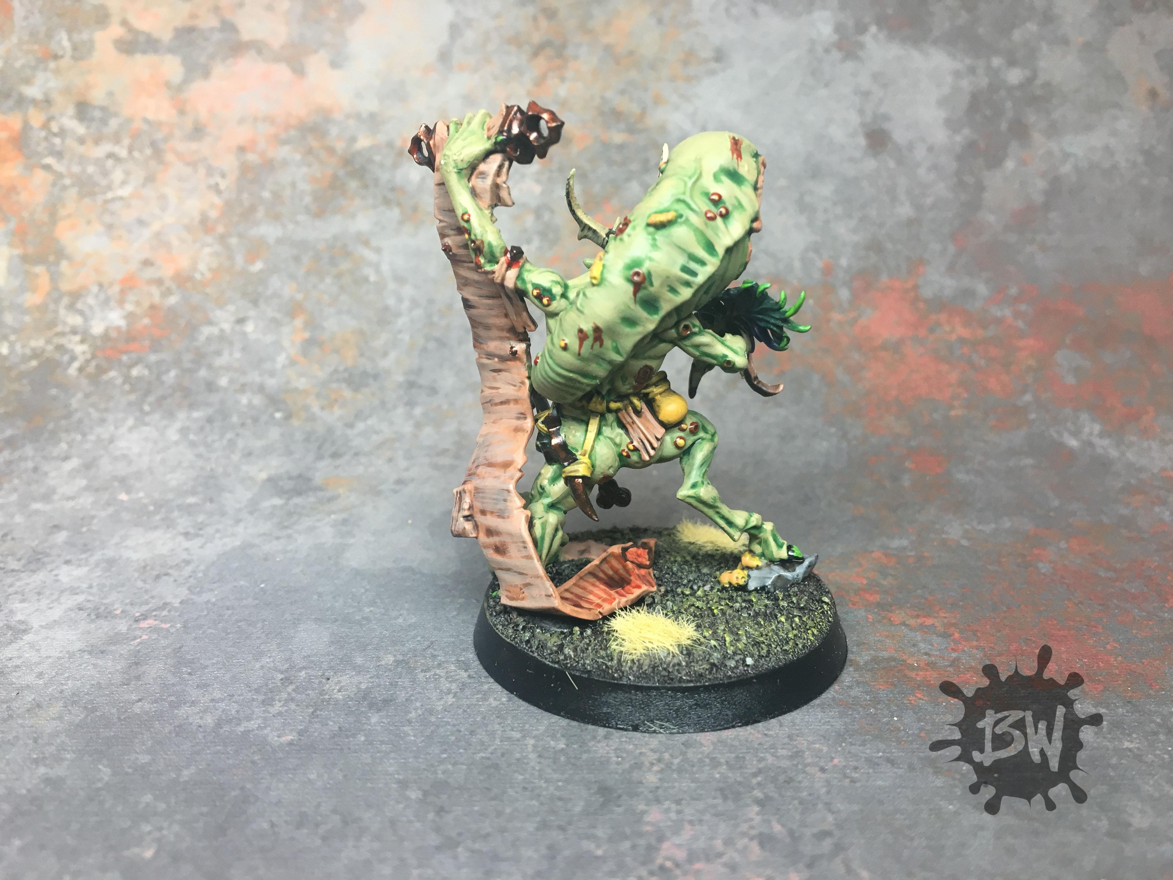Age Of Sigmar, Bawpainting, Chaos, Commission, Daemons, Games Workshop, Nurgle, Painting, Spoilpox Scrivener, Warhammer 40,000, Warhammer Fantasy