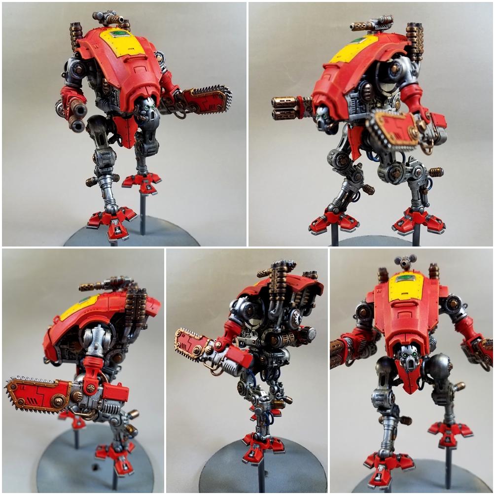 Armiger, Imperial Knight, Warglaive, Work In Progress