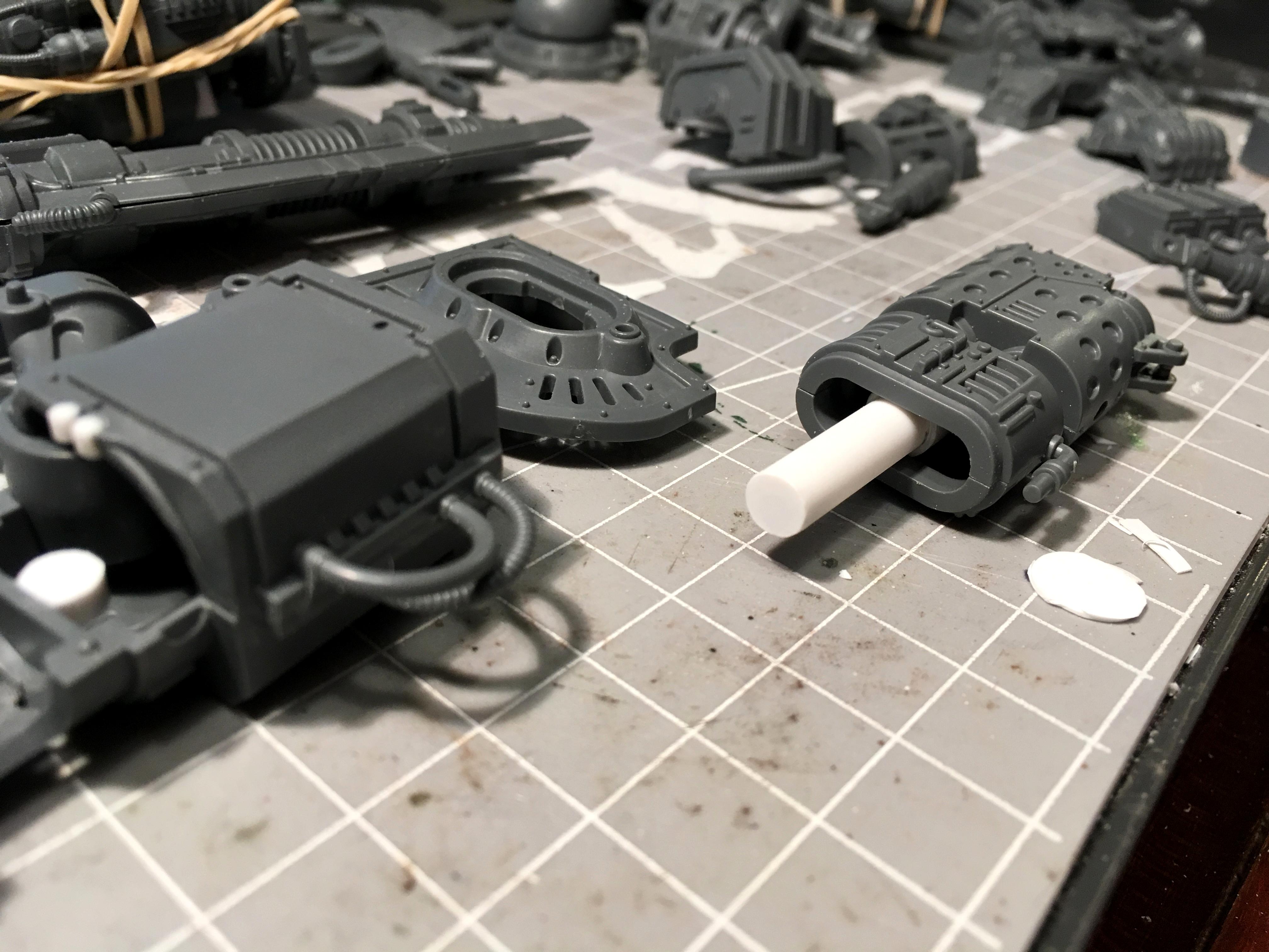 Imperial Knights, Magnetisation, Questoris, Warhammer 40,000, Work In Progress
