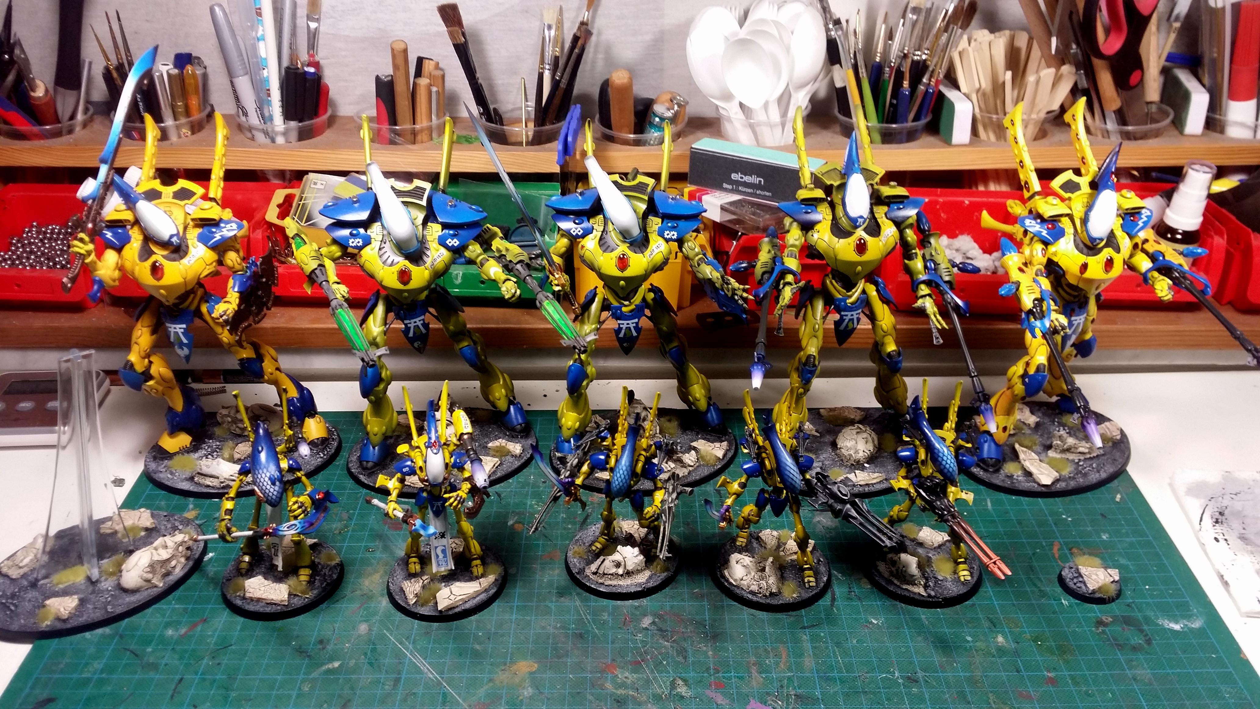 Aeldari, Craftworlds, Wraithknight, Wraithlord