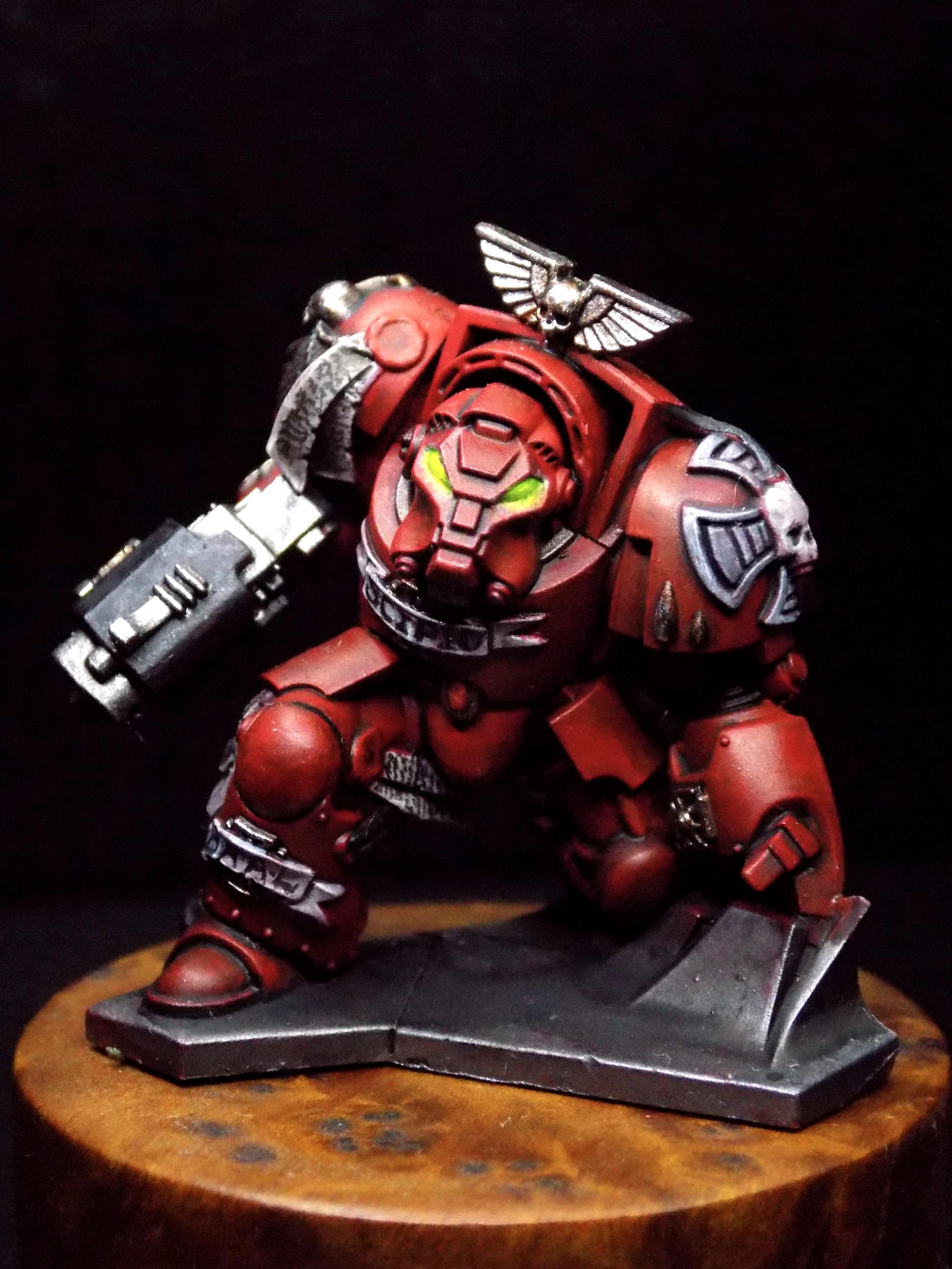 Blood Angels, Commission, Gem, Object Source Lighting, Space Hulk, Space Marines, Terminator Armor