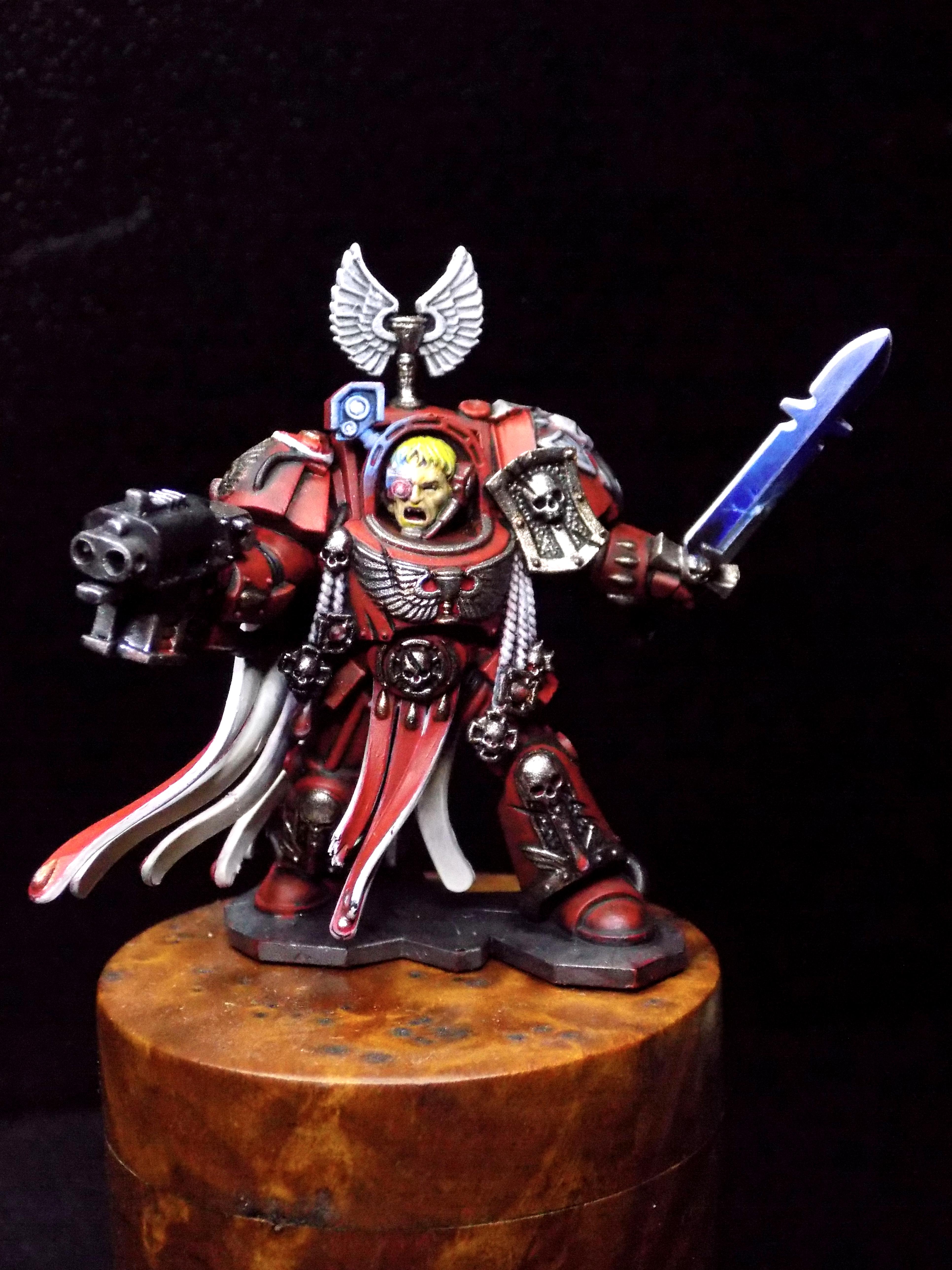 Blood Angels, Commission, Gem, Object Source Lighting, Space Hulk, Space Marines, Terminator Armor