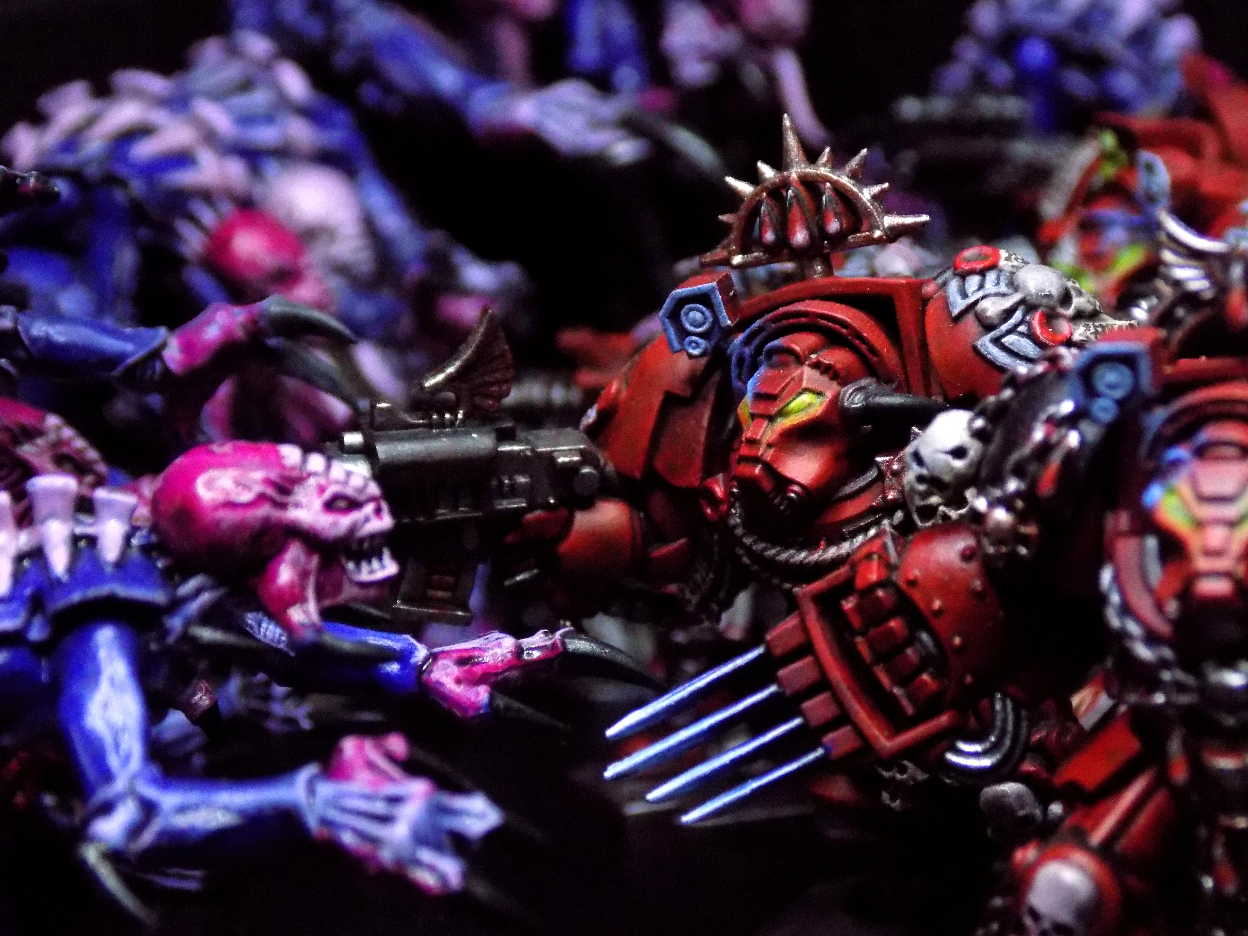 Blood Angels, Commission, Gem, Object Source Lighting, Space Hulk, Space Marines, Terminator Armor