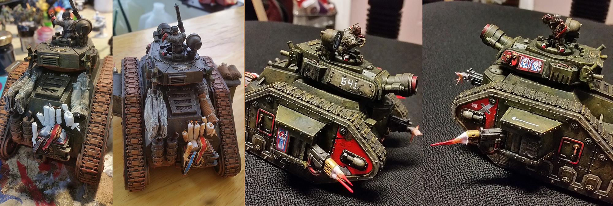 Fire Effects, Imperial Guard, Leman Russ