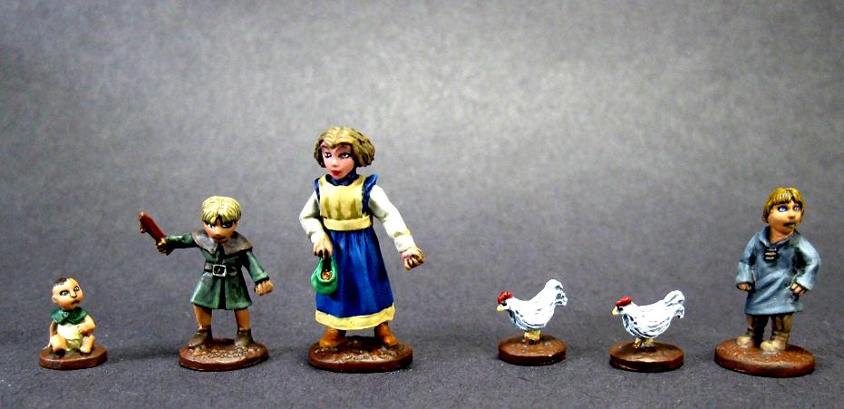 03233: Townsfolk: Children, Carrero Arts, Carreroarts, Dark Heaven Legends, Dungeons And Dragons, Miniature Painting, Painted Mini, Painted Miniature, Painted Miniatures, Painted Reaper, Painted Reaper Miniature, Pathfinder Rpg, Pro Painted Miniature, Reaper Mini, Reaper Miniatures, Reaper Minis, Reaper Painted, Reaper Painted Miniature, Rpg Miniature, Table Top Wargames