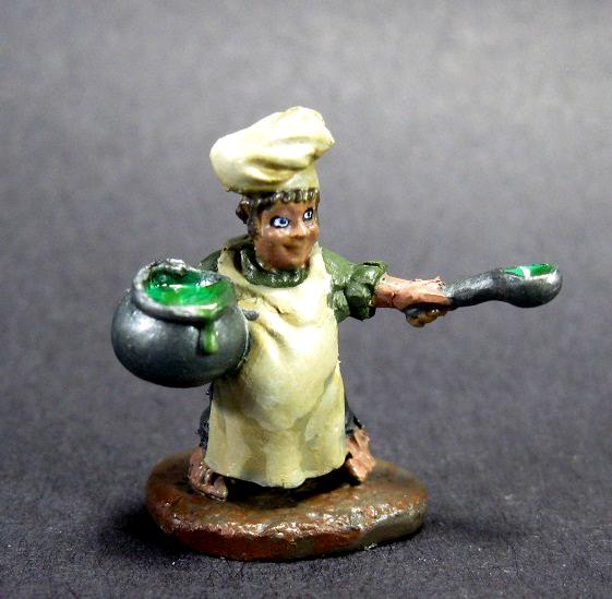 77462: Halfling Cook, Carrero Arts, Carreroarts, Dark Heaven Legends, Dungeons And Dragons, Miniature Painting, Painted Mini, Painted Miniature, Painted Miniatures, Painted Reaper, Painted Reaper Miniature, Pathfinder Rpg, Pro Painted Miniature, Reaper Mini, Reaper Miniatures, Reaper Minis, Reaper Painted, Reaper Painted Miniature, Rpg Miniature, Table Top Wargames