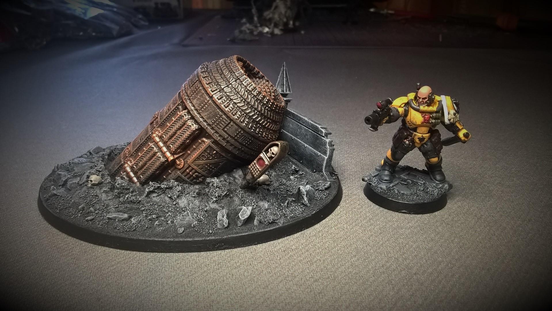 Conversion, Imperial Fists, Primaris, Solar Lions, Space Marines, Warhammer 40,000