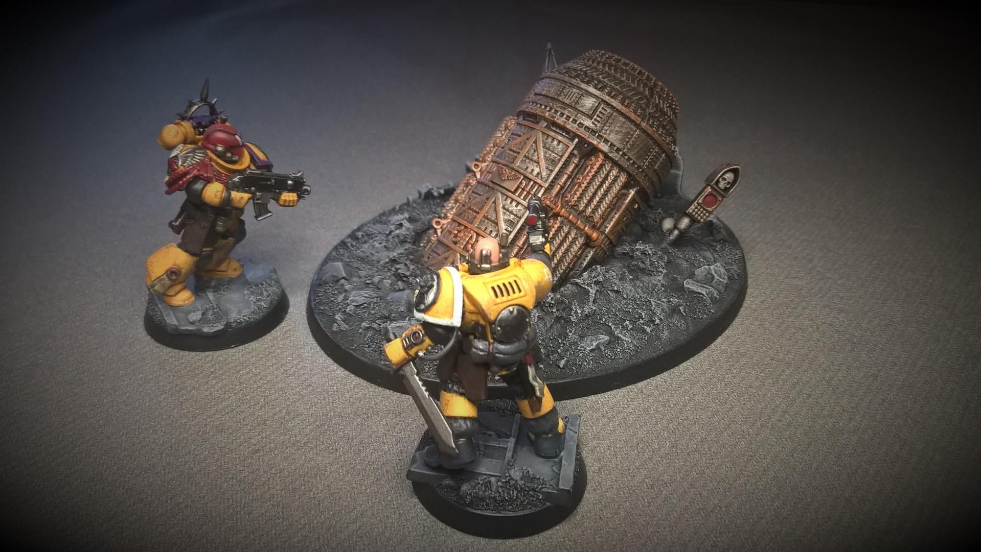 Conversion, Imperial Fists, Primaris, Solar Lions, Space Marines, Warhammer 40,000