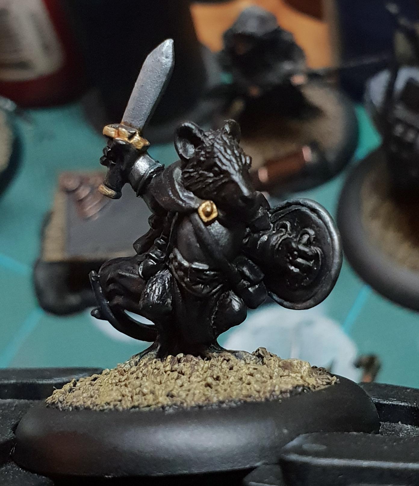 Mouse, Outhsworn Miniatures, Work In Progress