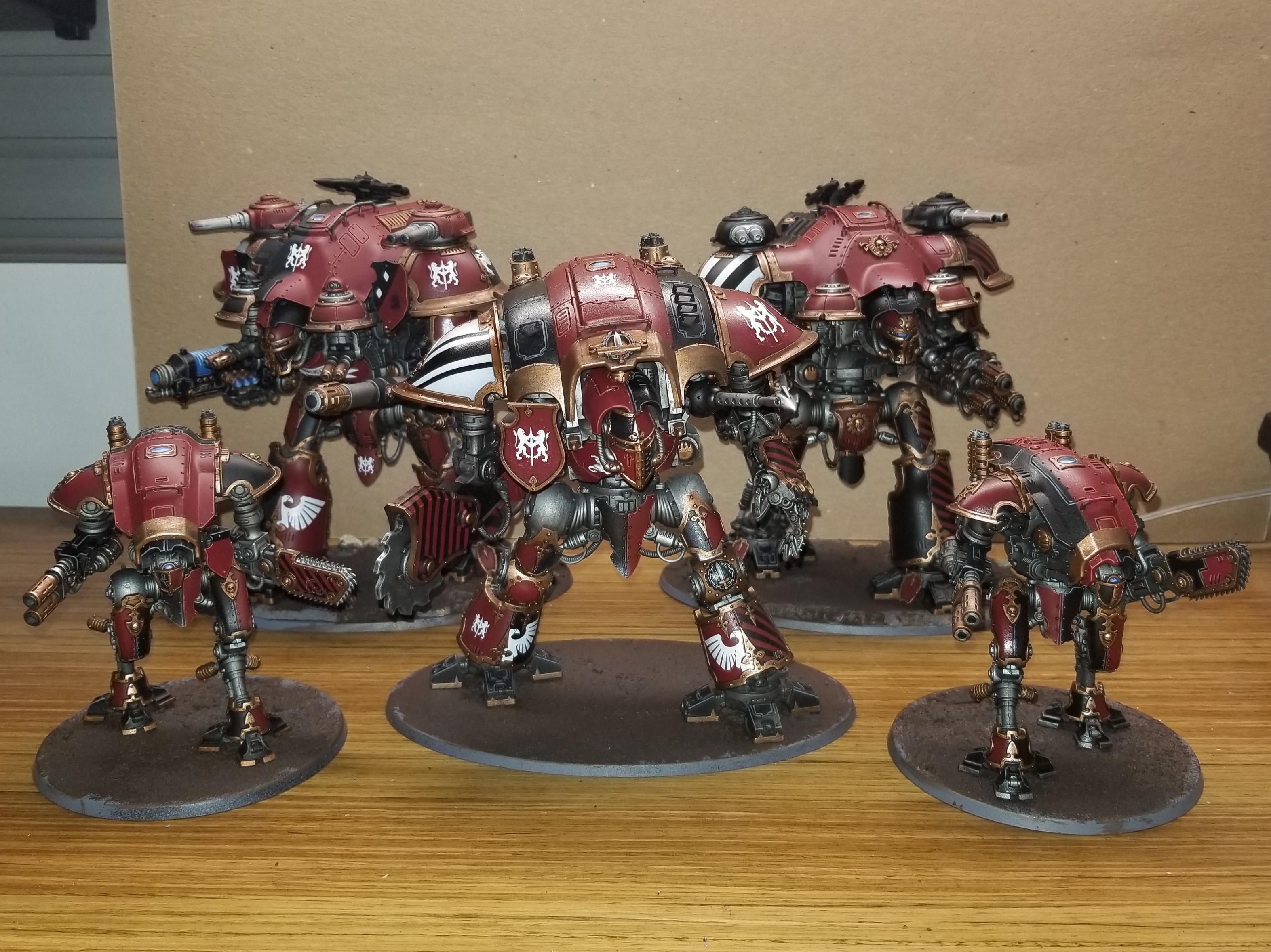Imperial Knight, Knightly house WIP