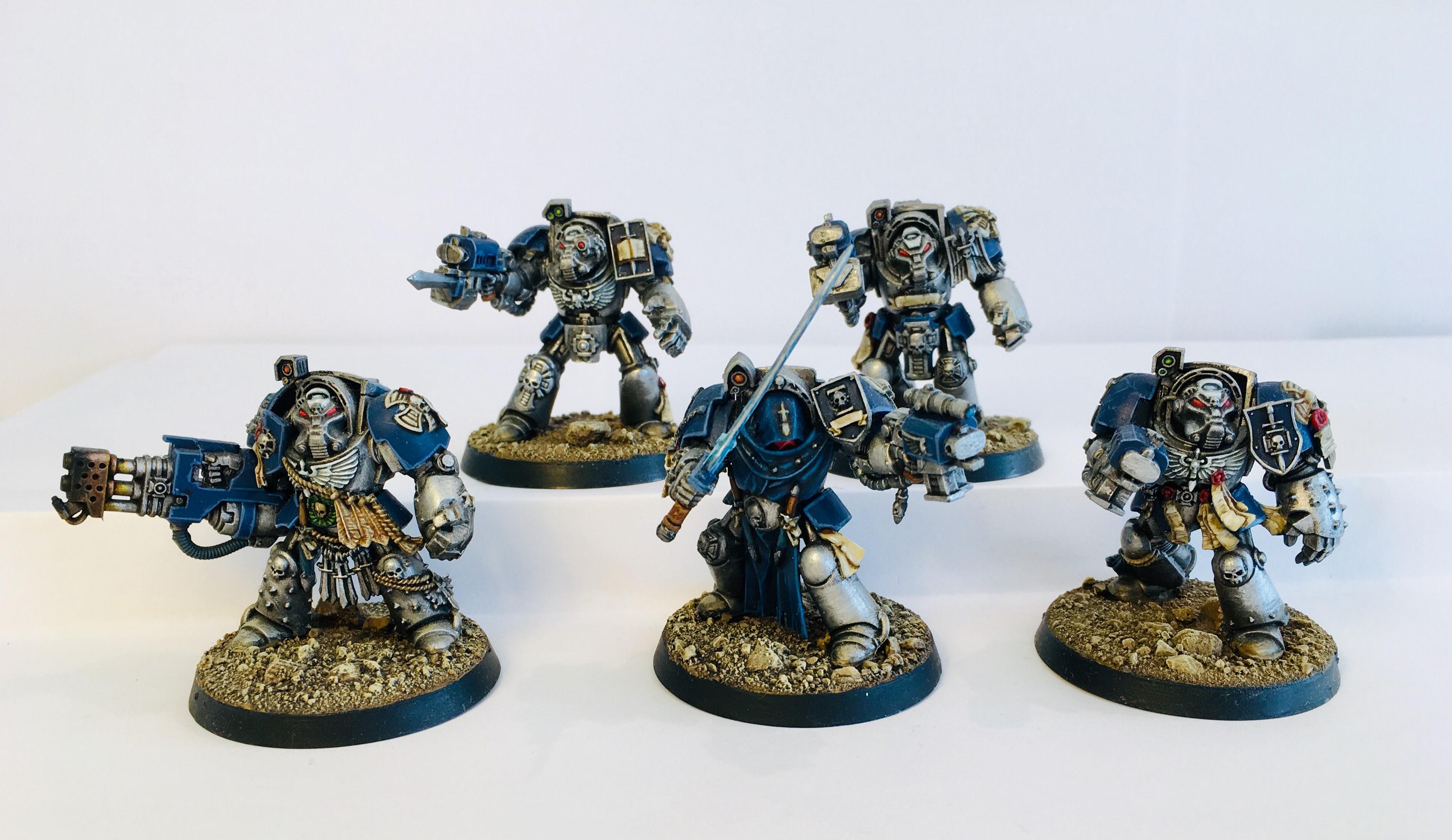 Brotherhood Of The Sword, Conversion, Dark Angels, Deathwing, Space Marines, Terminator Armor