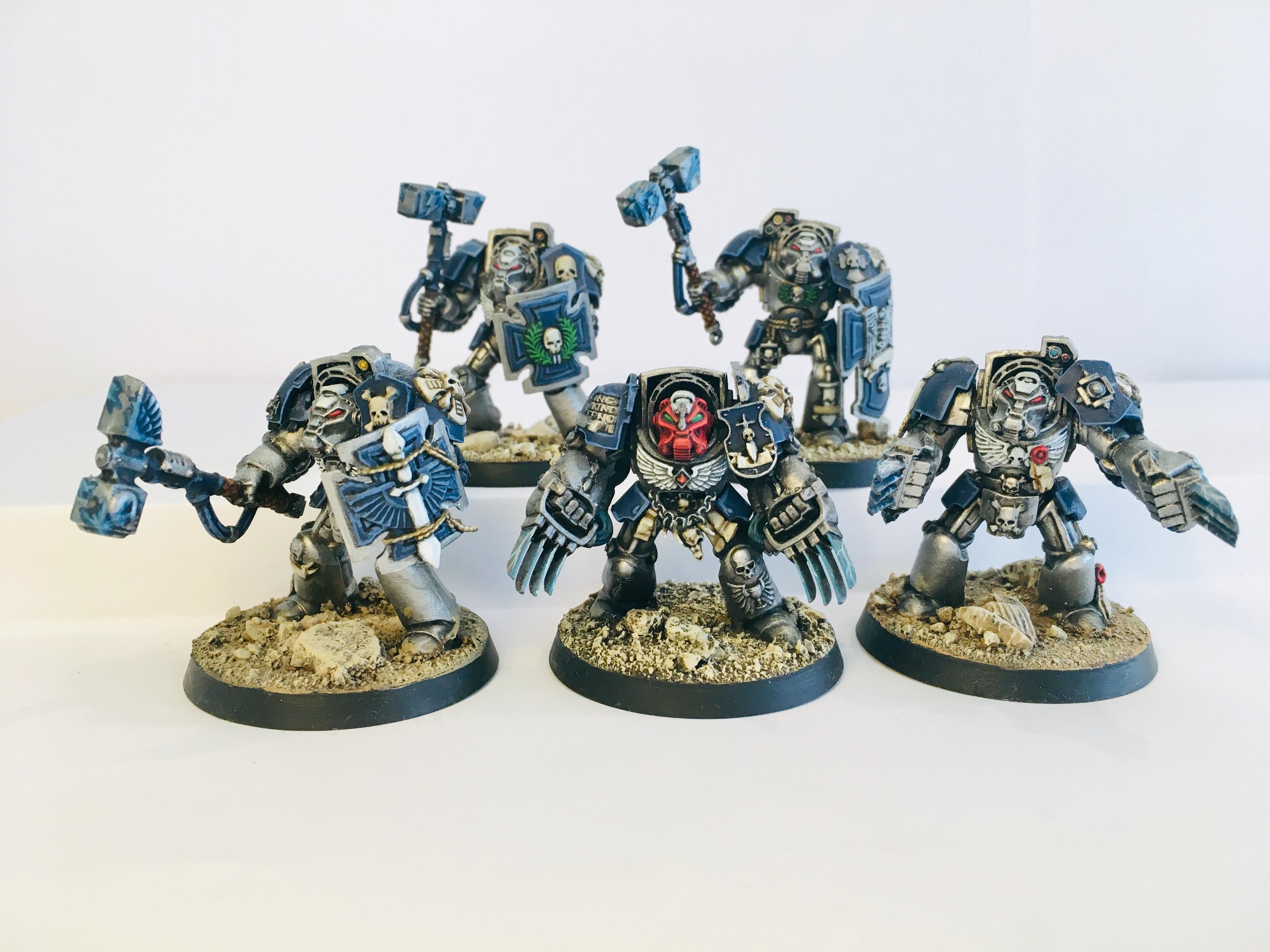 Assault Terminator, Brotherhood Of The Sword, Space Marines, Terminator Armor