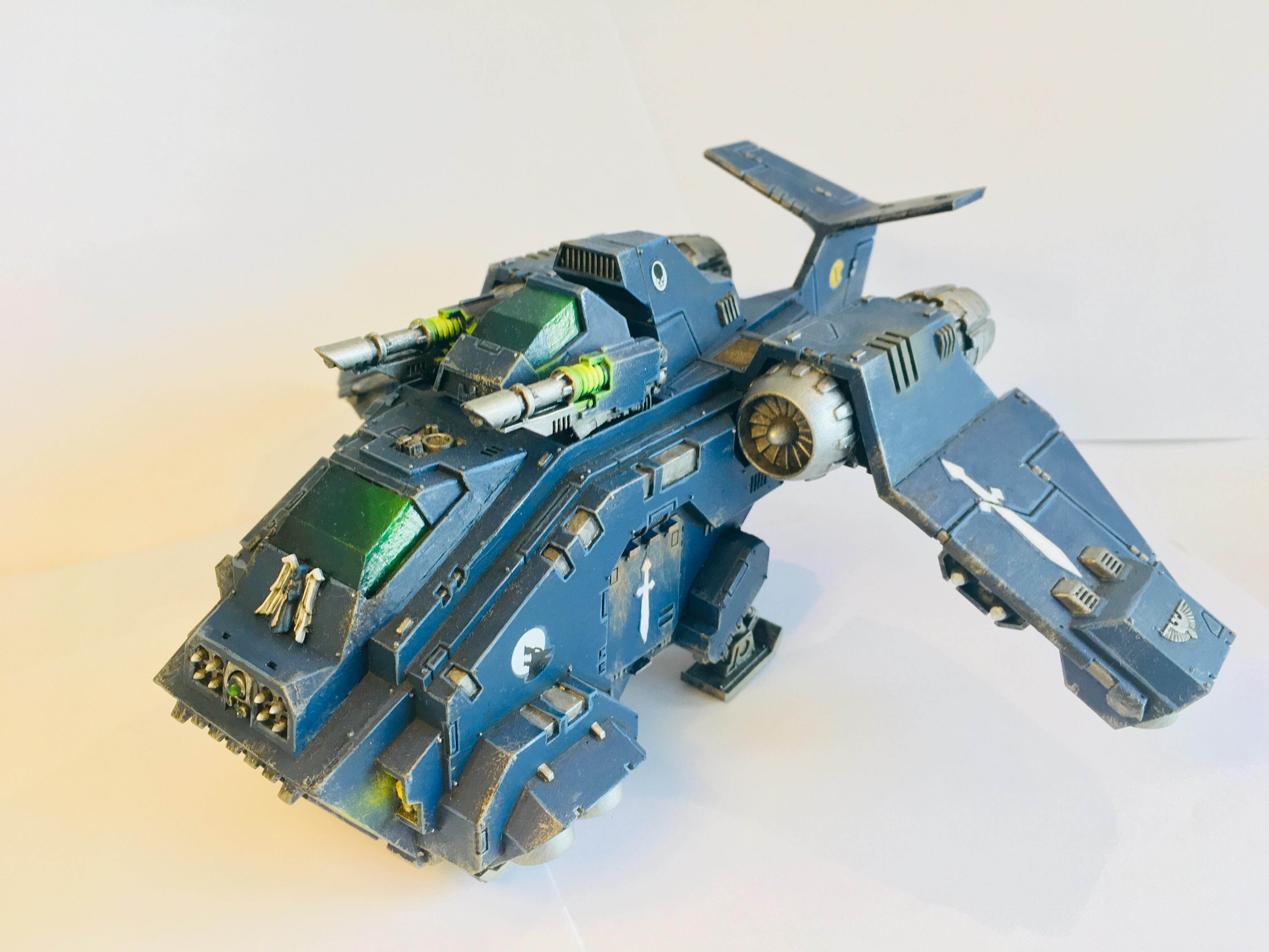 Brotherhood Of The Sword, Space Marines, Stormraven