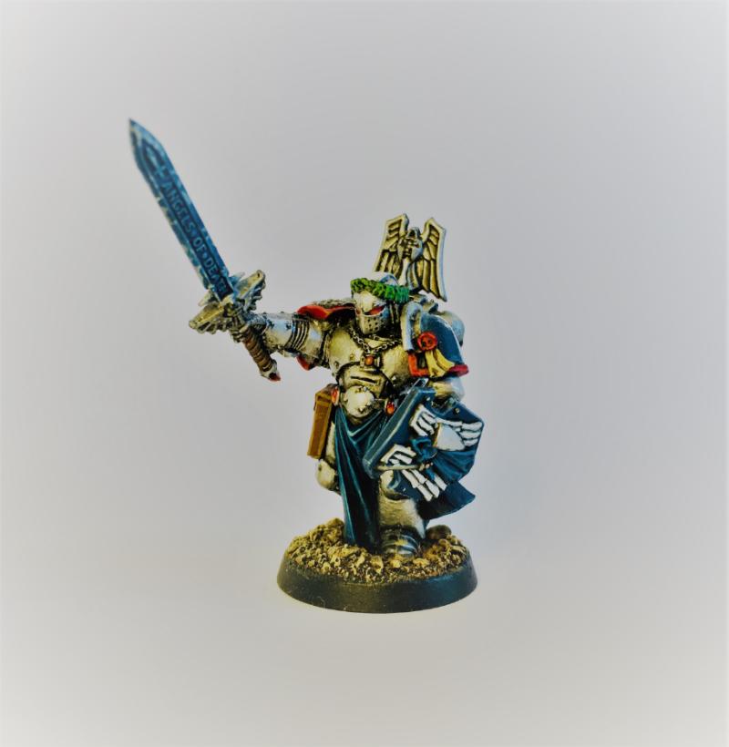 Black Templars Brotherhood Of The Sword Champion Conversion Space Marines The Emperor S Champion 3rd Company Command Squad Champion Gallery Dakkadakka Roll The Dice To See If I M Getting Drunk