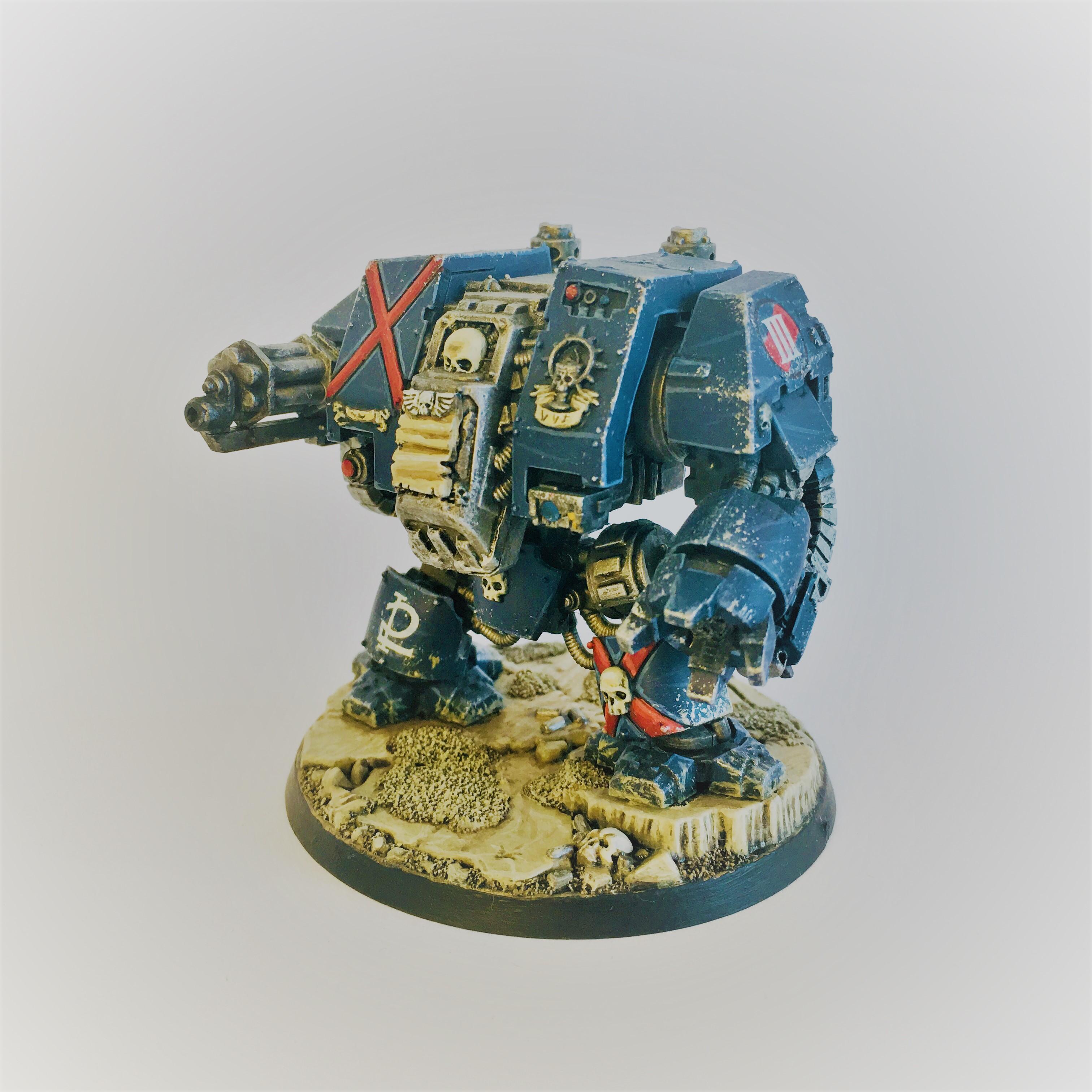 Blood Angels, Brotherhood Of The Sword, Death Company, Death Company Dreadnought, Dreadnought, Space Marines