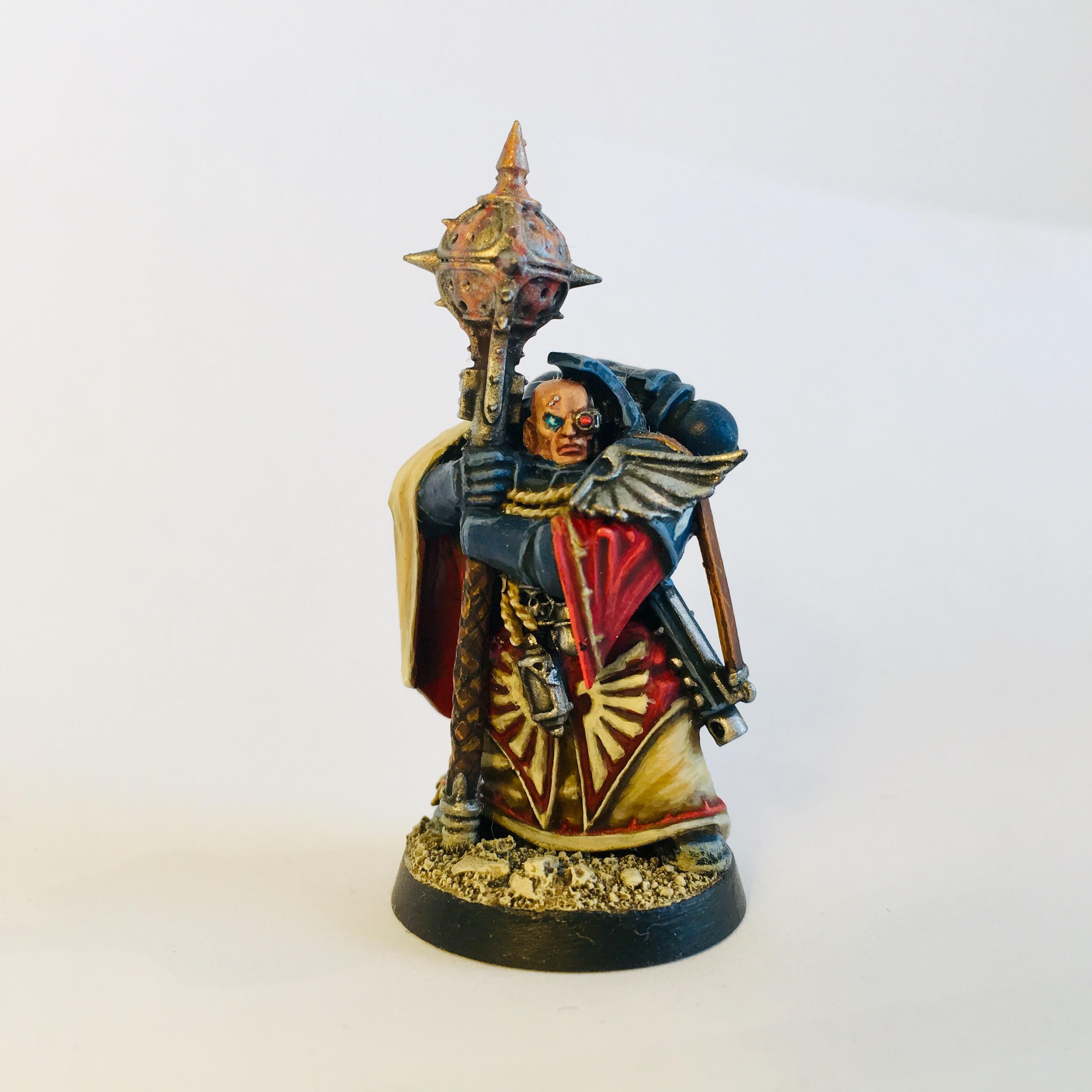 Brotherhood Of The Sword, Conversion, Dark Angels, Dark Angels Captain, Librarian, Space Marines