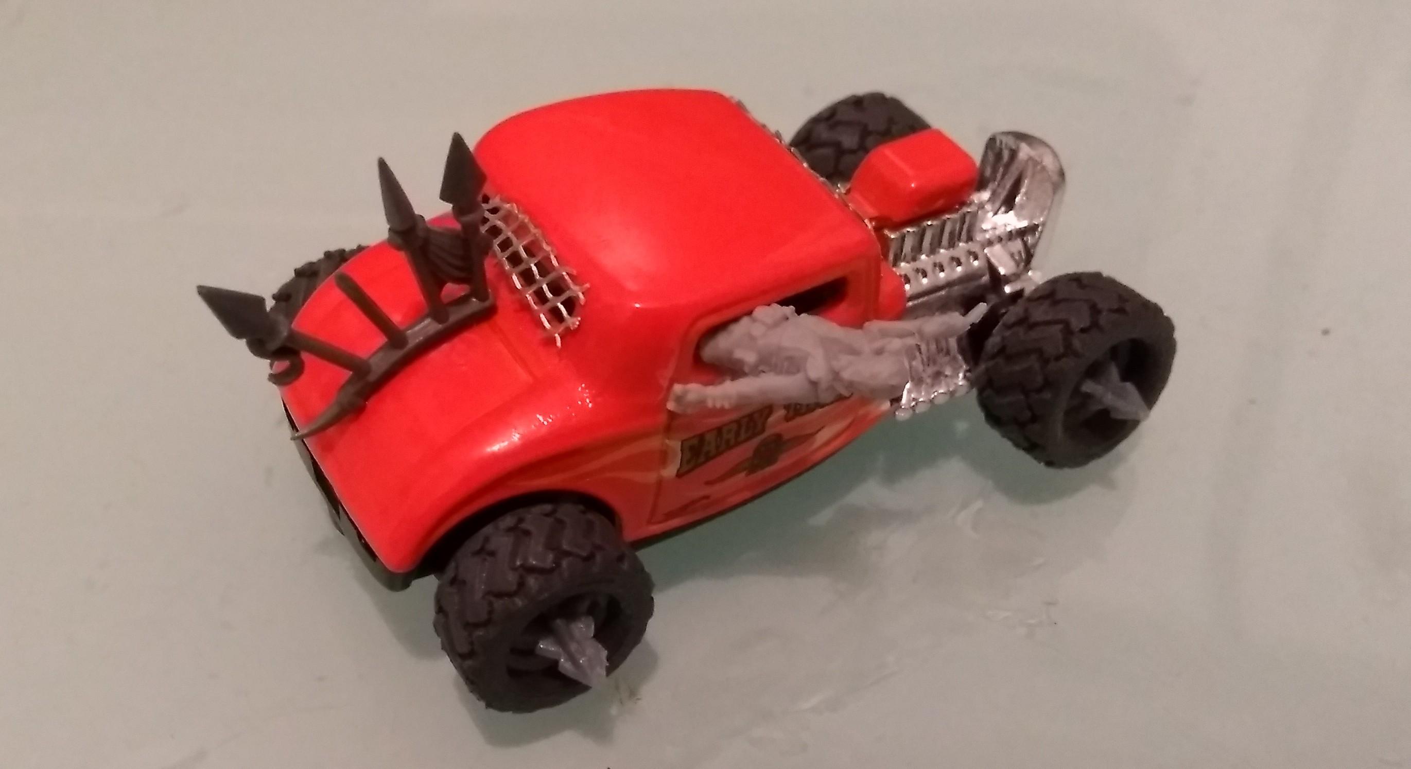 Firey rat rod