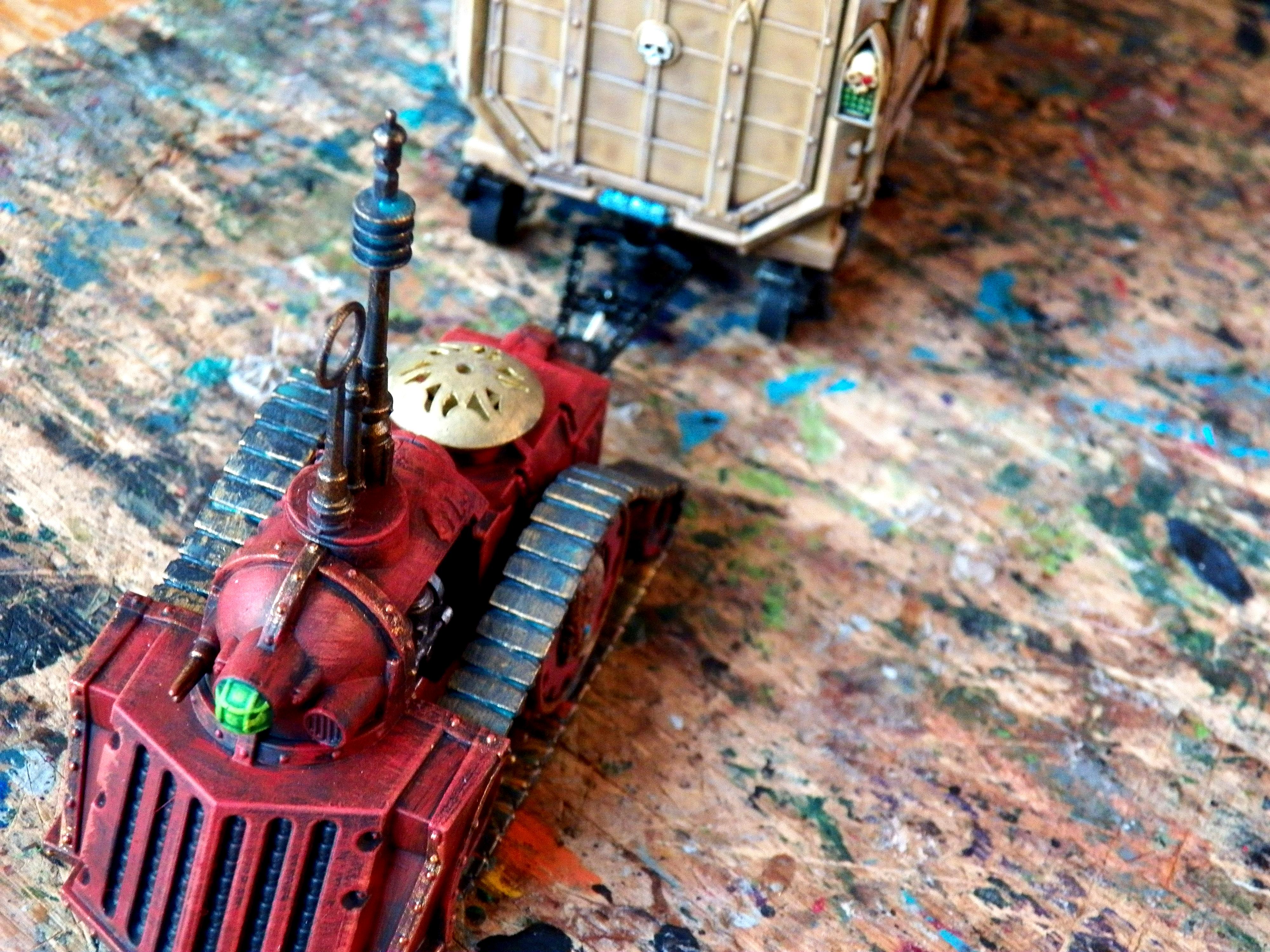 Crane, Tractors