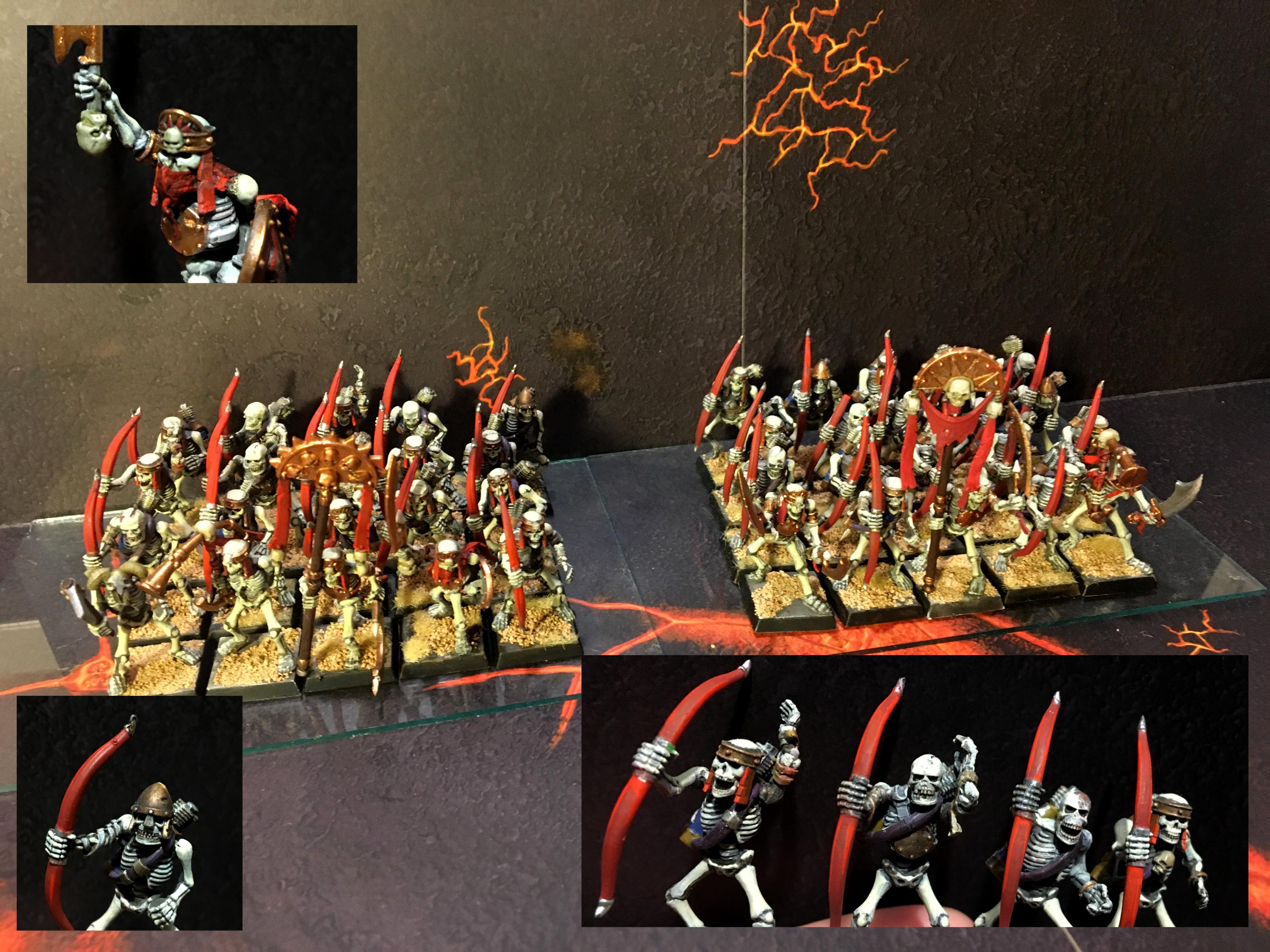 Age Of Sigmar Death, Death Alliance, Death Forces, Forces Of Death, Glowing, Skeletons, Undead