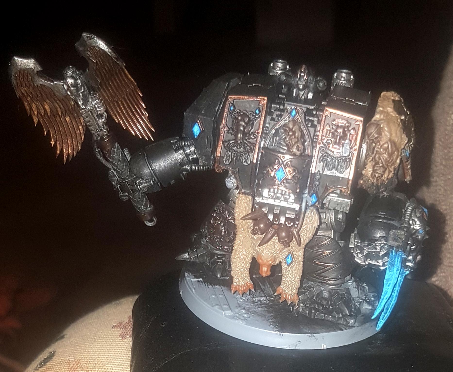 Wolf priest dreadnought
