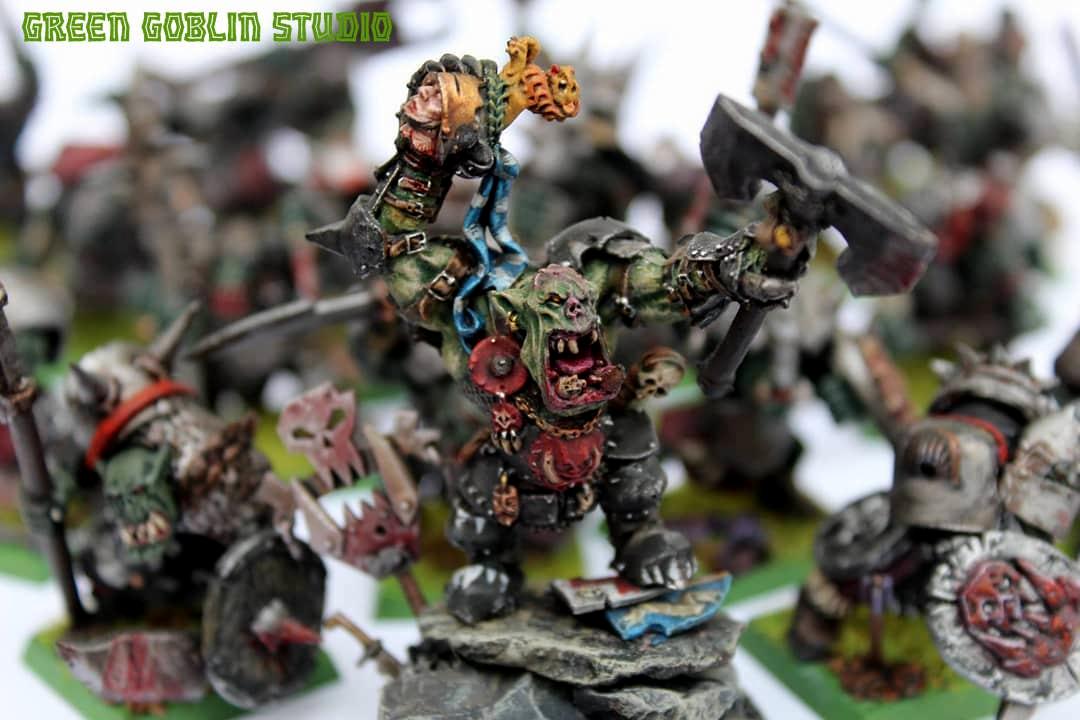 Commission, Destruction, Greengoblinstudio, Ironjawz, Orcs, Orruk, Painting, Sigmar, Warhammer Fantasy