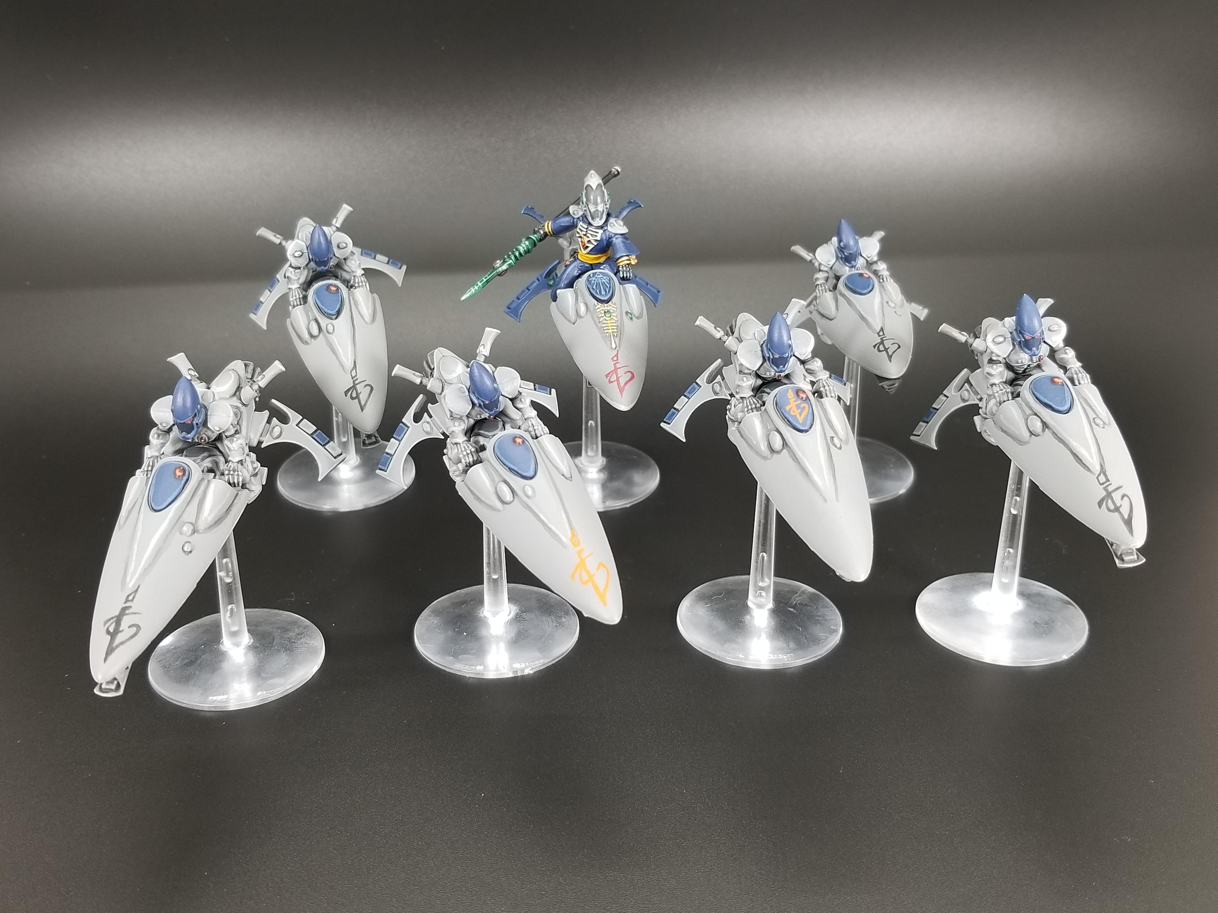 Aeldari, Custom Craftworld, Eldar, Jetbike, Windrider