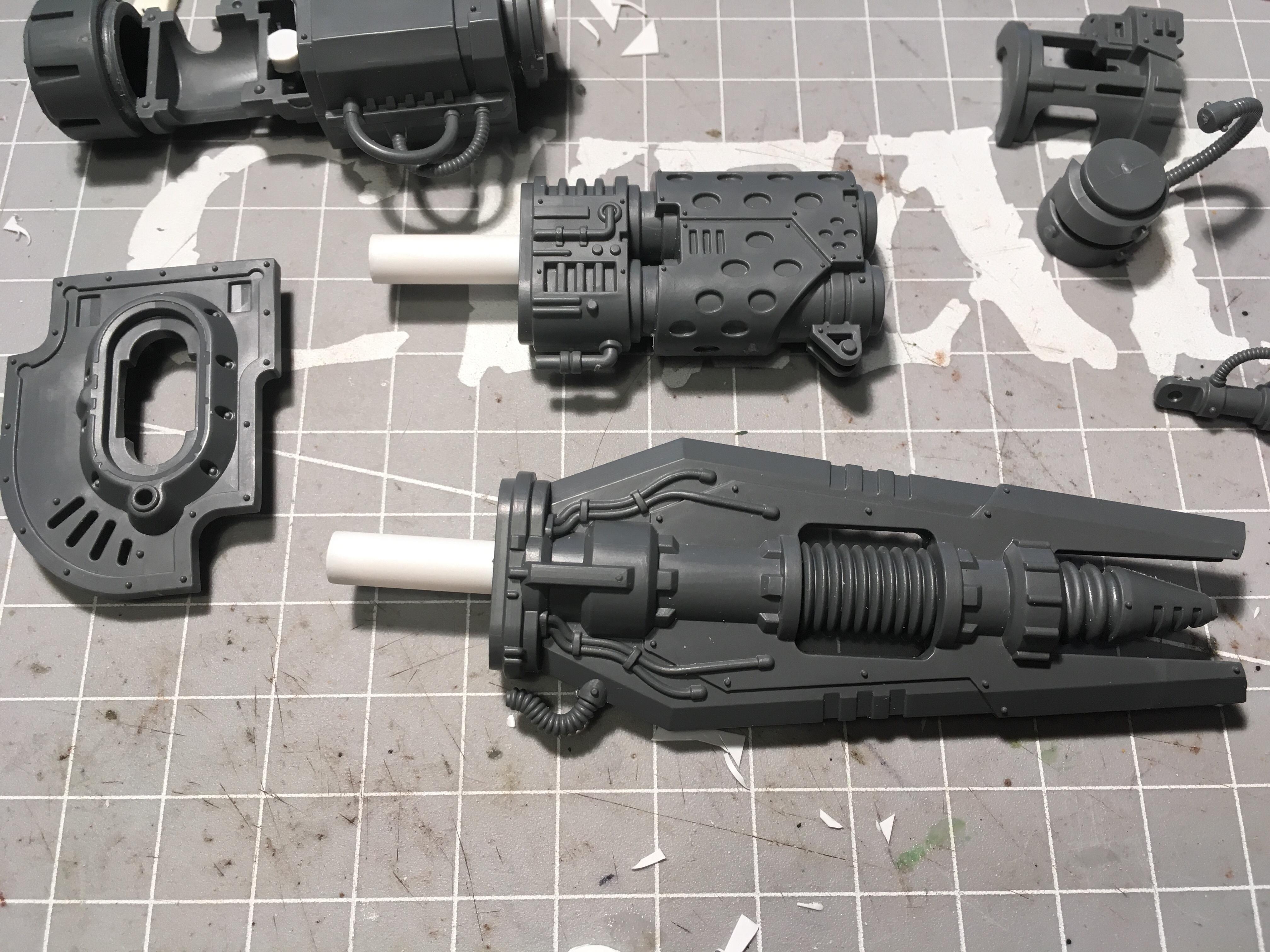 Imperial Knights, Magnetisation, Questoris, Warhammer 40,000, Work In Progress