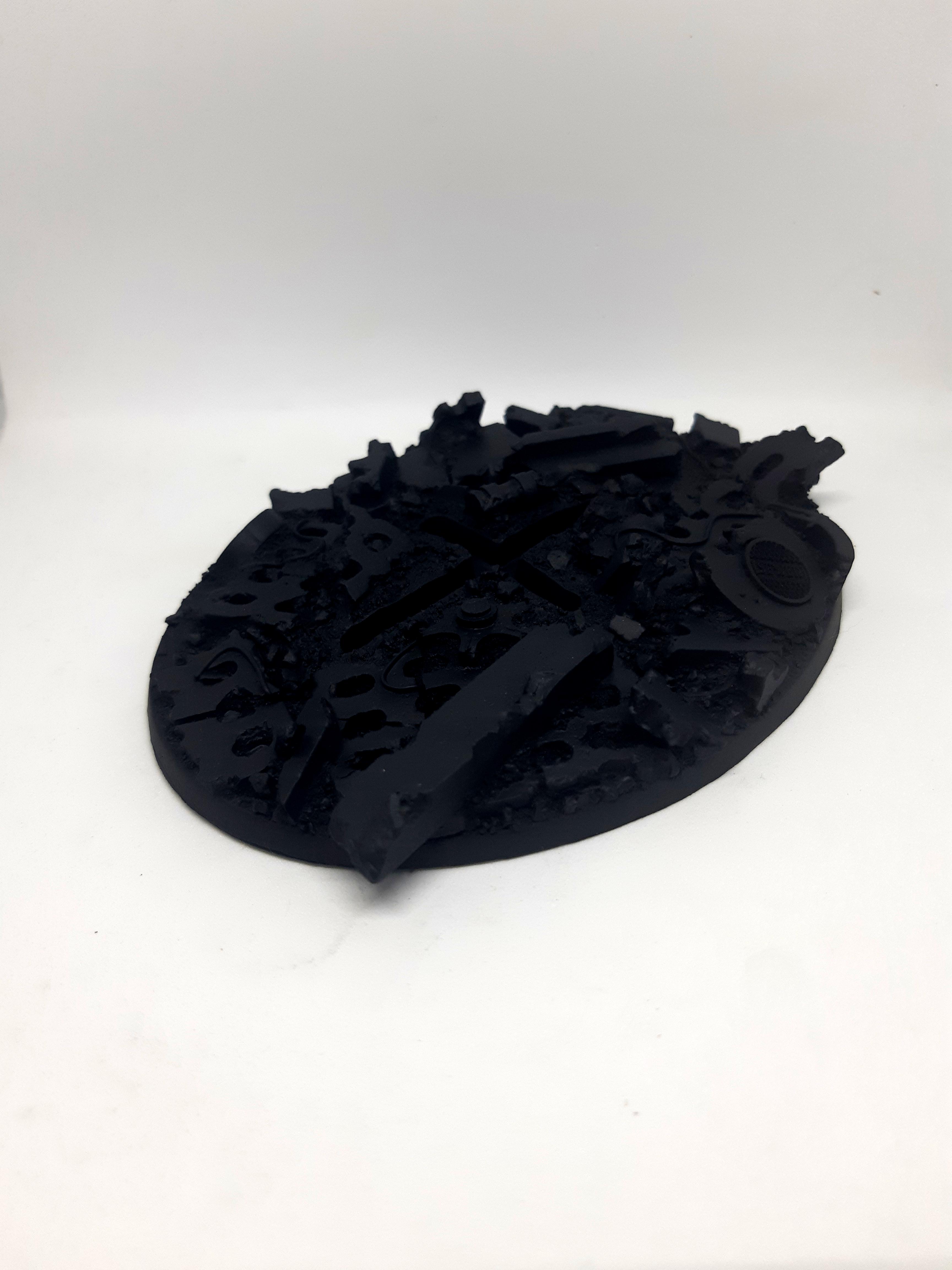 120 Mm, 120mm, Base, Flyer, Kromlech, Oval, Resin, Warhammer 40,000