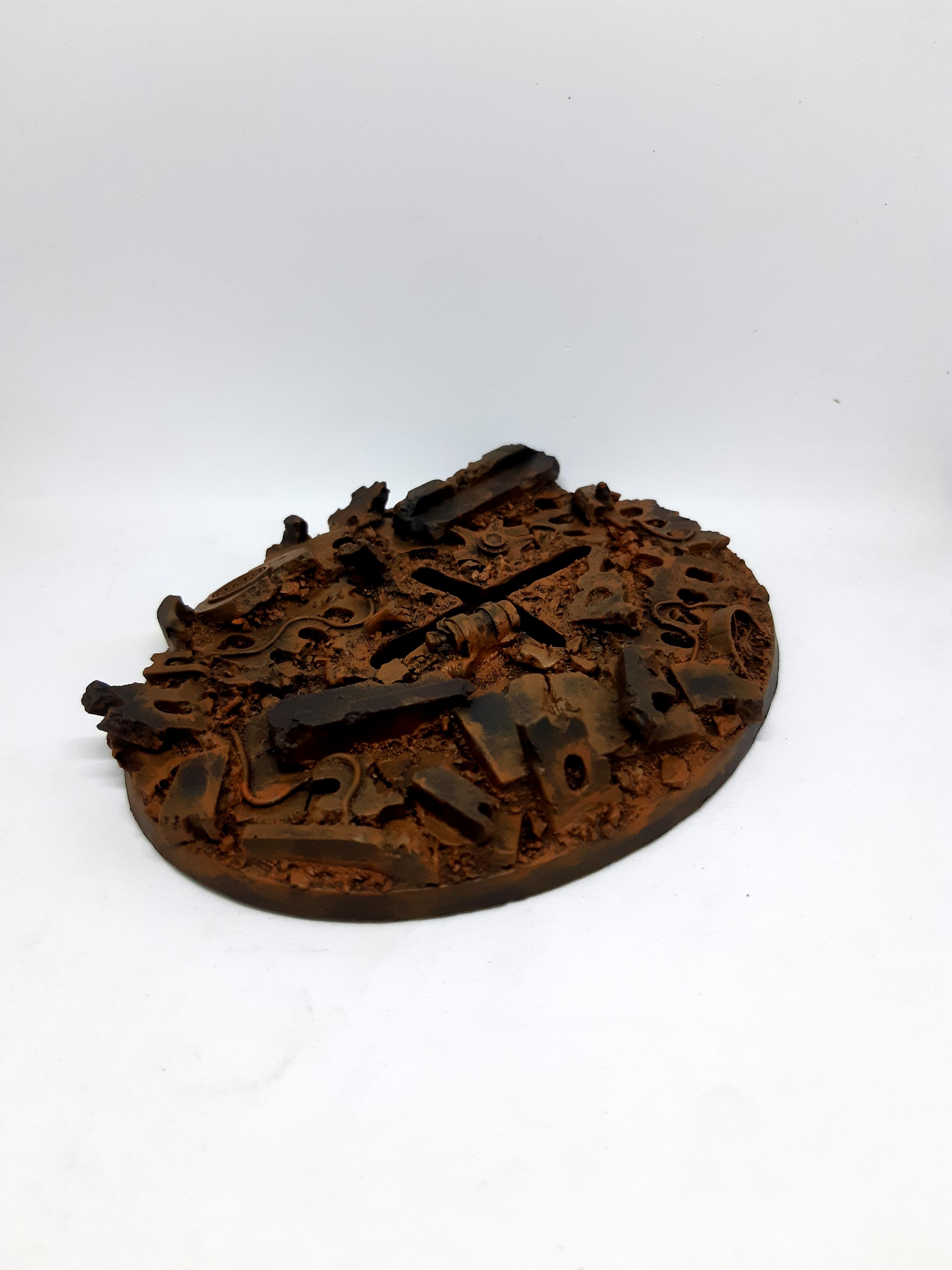 120 Mm, 120mm, Base, Flyer, Kromlech, Oval, Resin, Warhammer 40,000