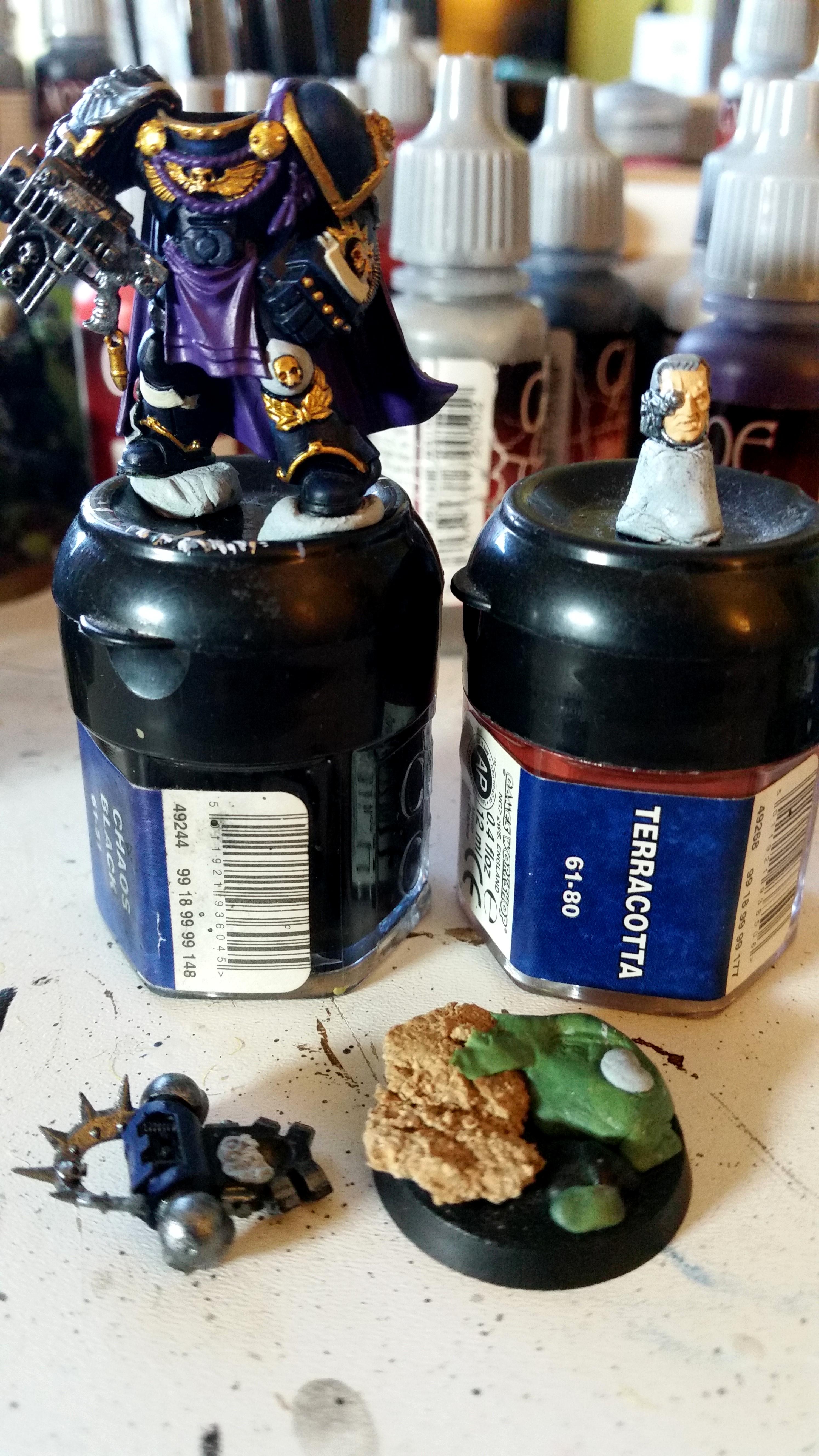 Limited Edition Captain, Space Marines, Ultramarines, Work In Progress