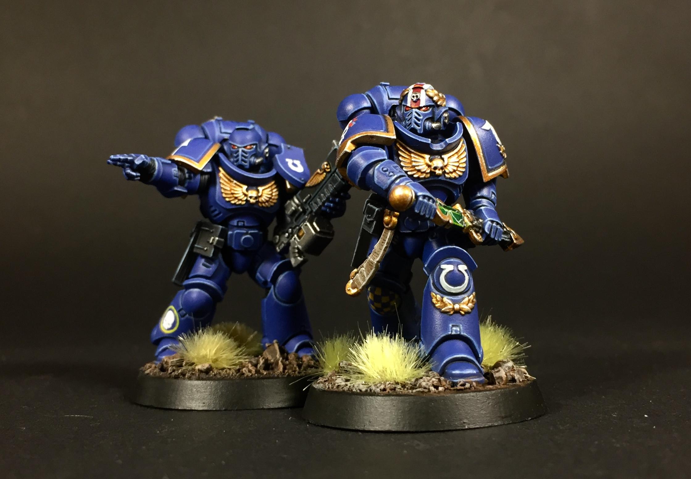 Lieutenant, Primaris, Space Marines, Ultramarines