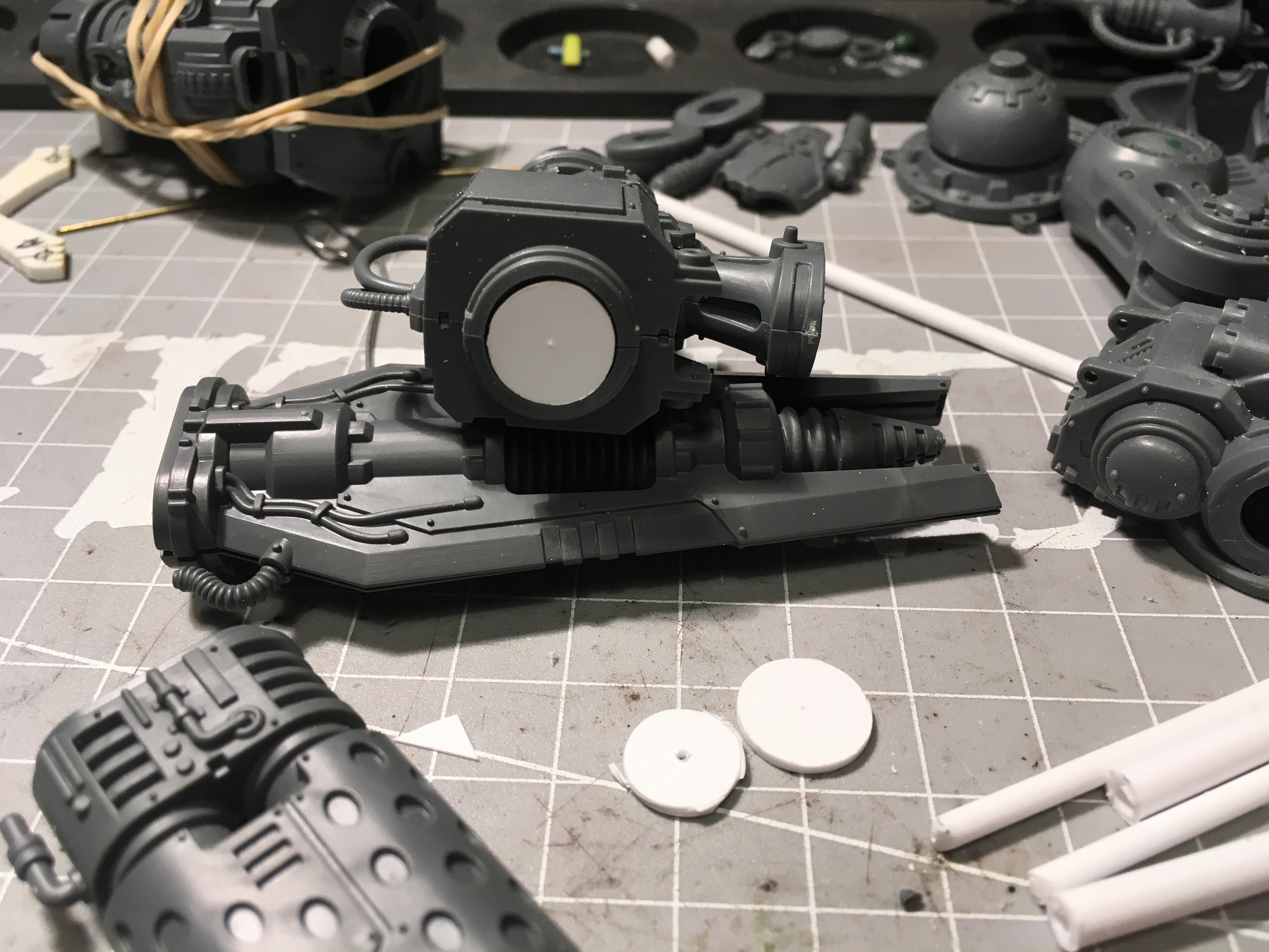 Imperial Knights, Magnetisation, Questoris, Warhammer 40,000, Work In Progress
