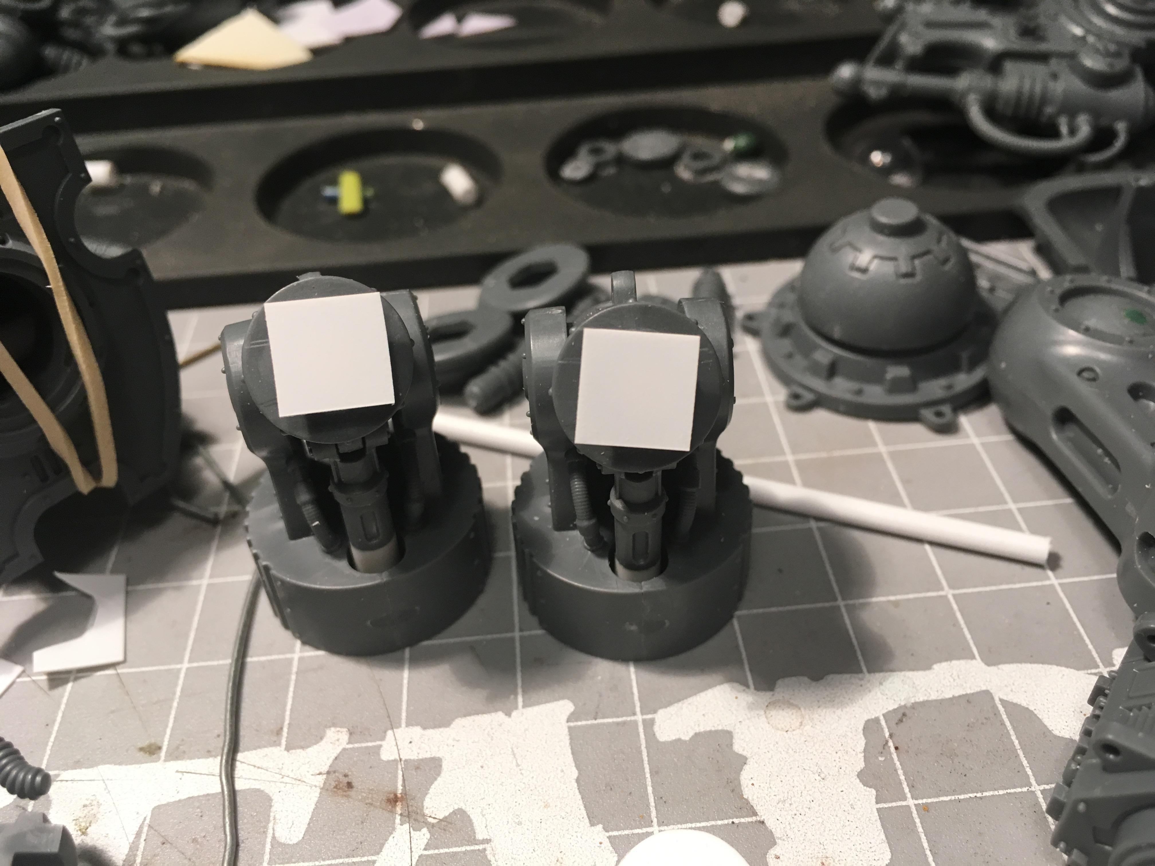 Imperial Knights, Magnetisation, Questoris, Warhammer 40,000, Work In Progress