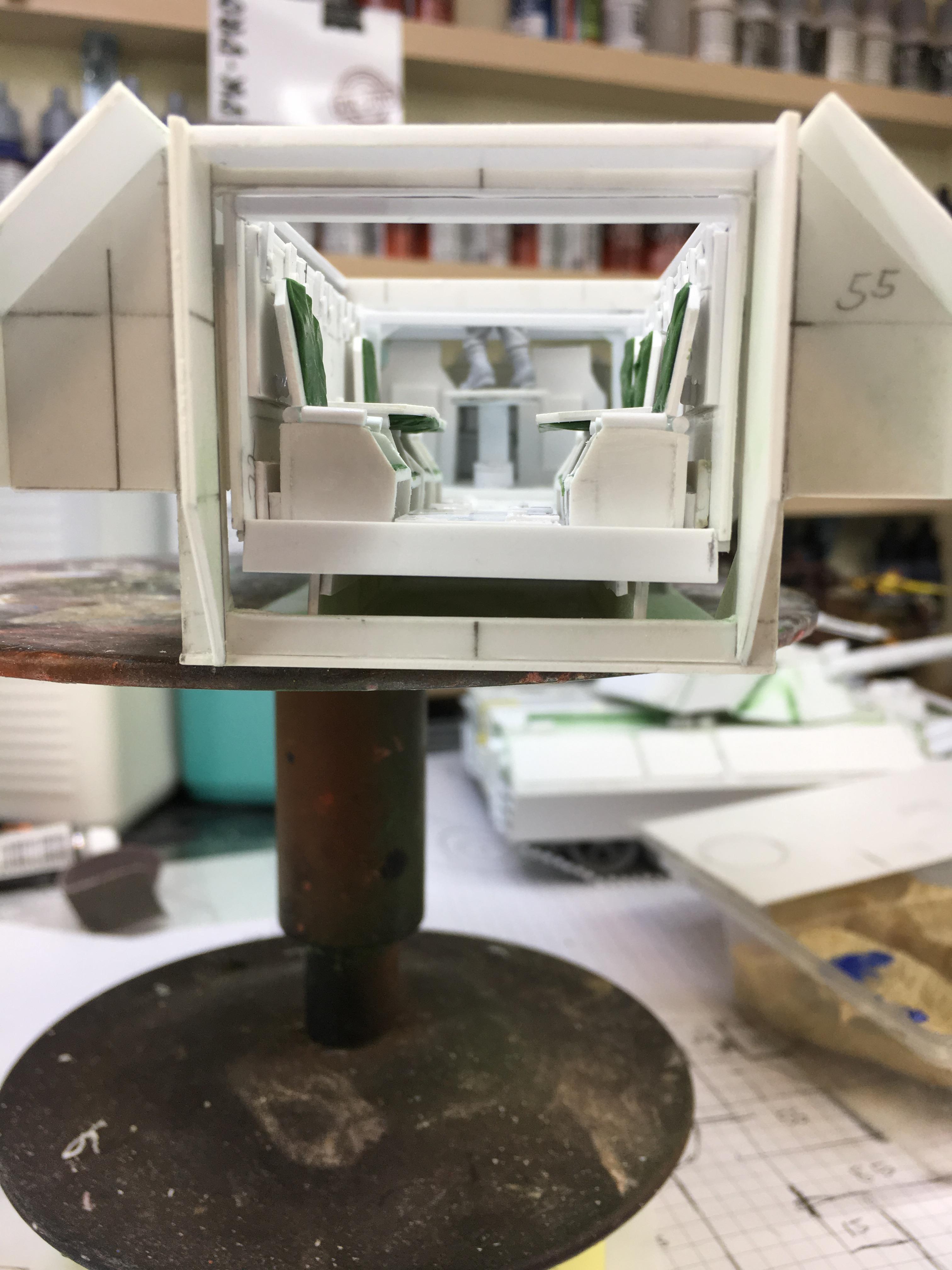 look through with raised platform