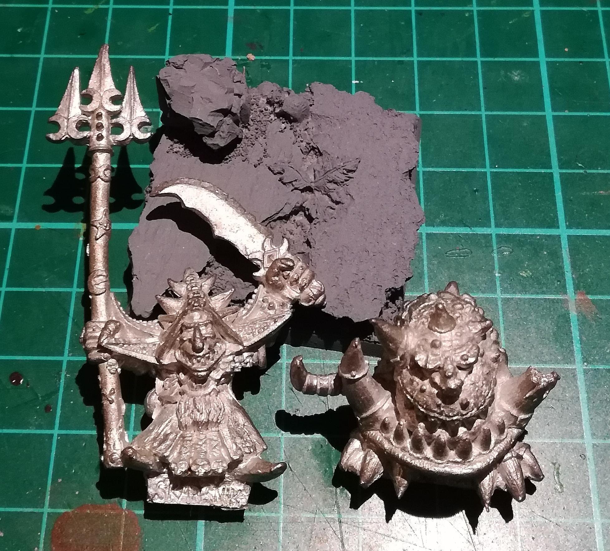 Gobbla, Goblins, Shaman, Skarsnik, Skarsnik And Gobbla, Squigs, Warlord