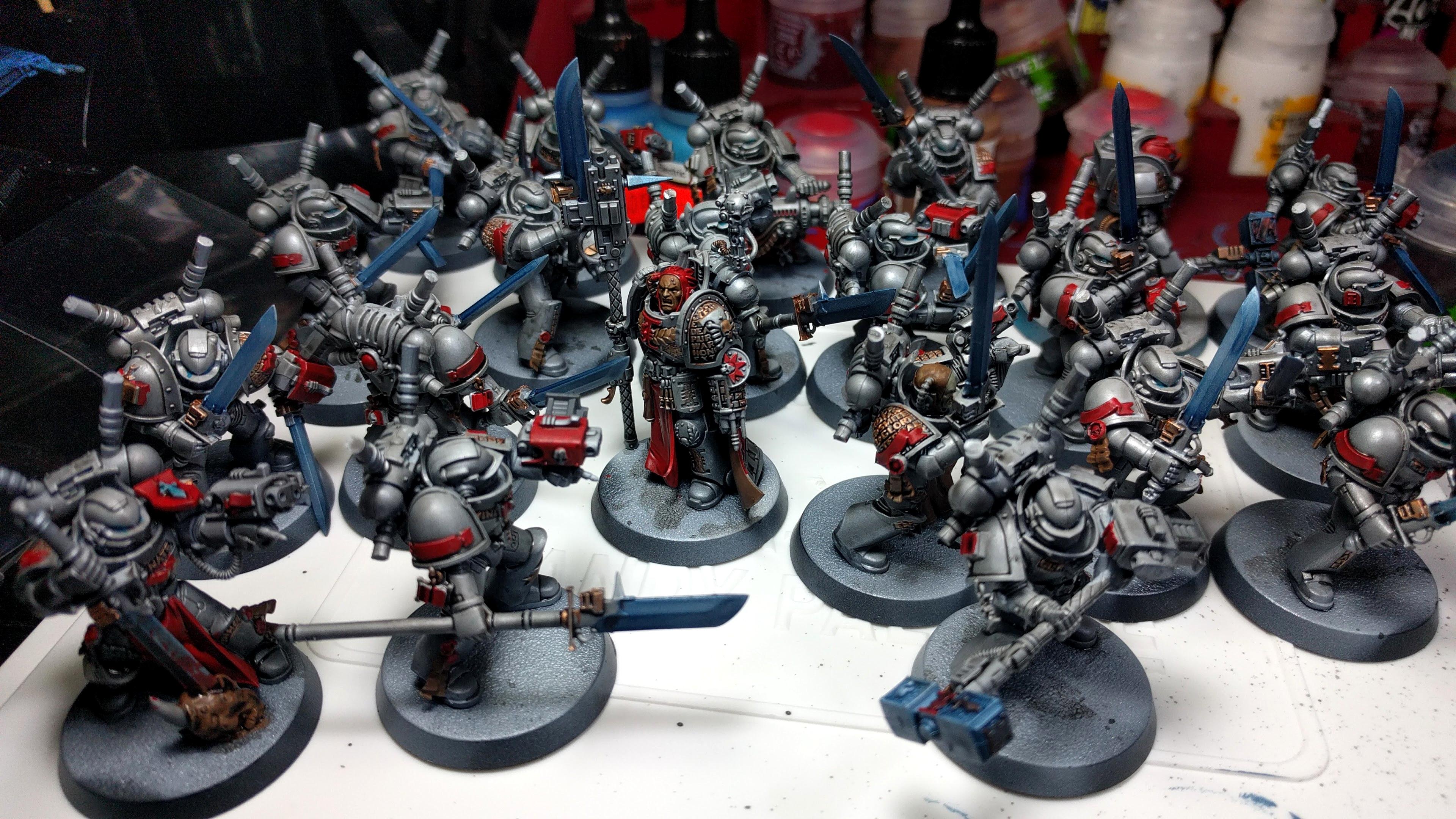 Gray Knight, Silver, Space Marines, Warhammer 40,000