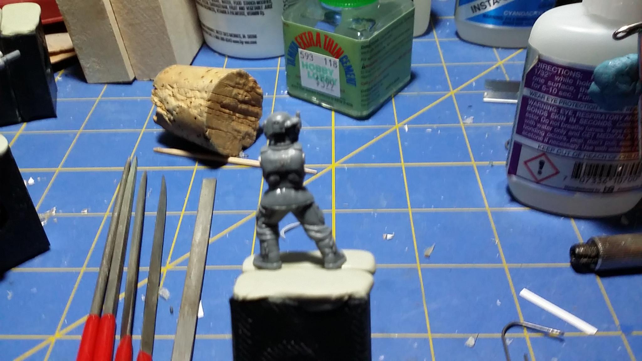 Rear detail (you might be able to see the paper clip)