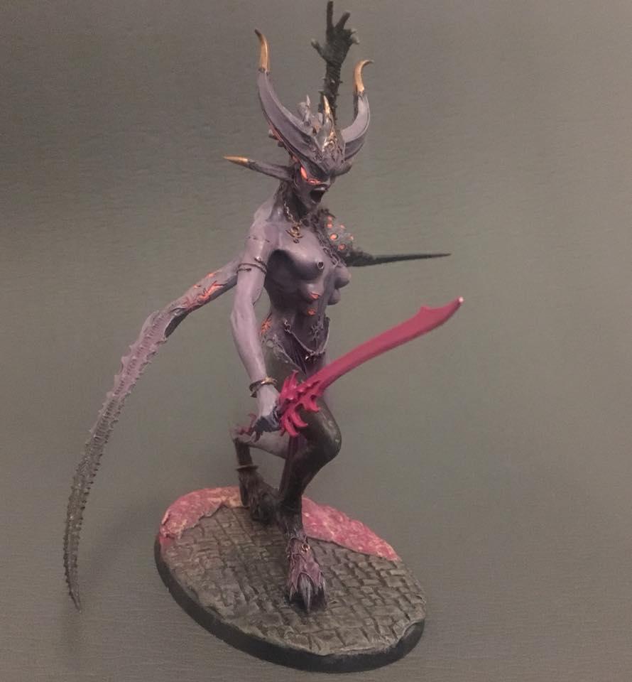 Exalted Keeper Of Secrets, Hosts Of Slaanesh, Kos, Seeker Host In Shadespire, Slaanesh In Shadespire