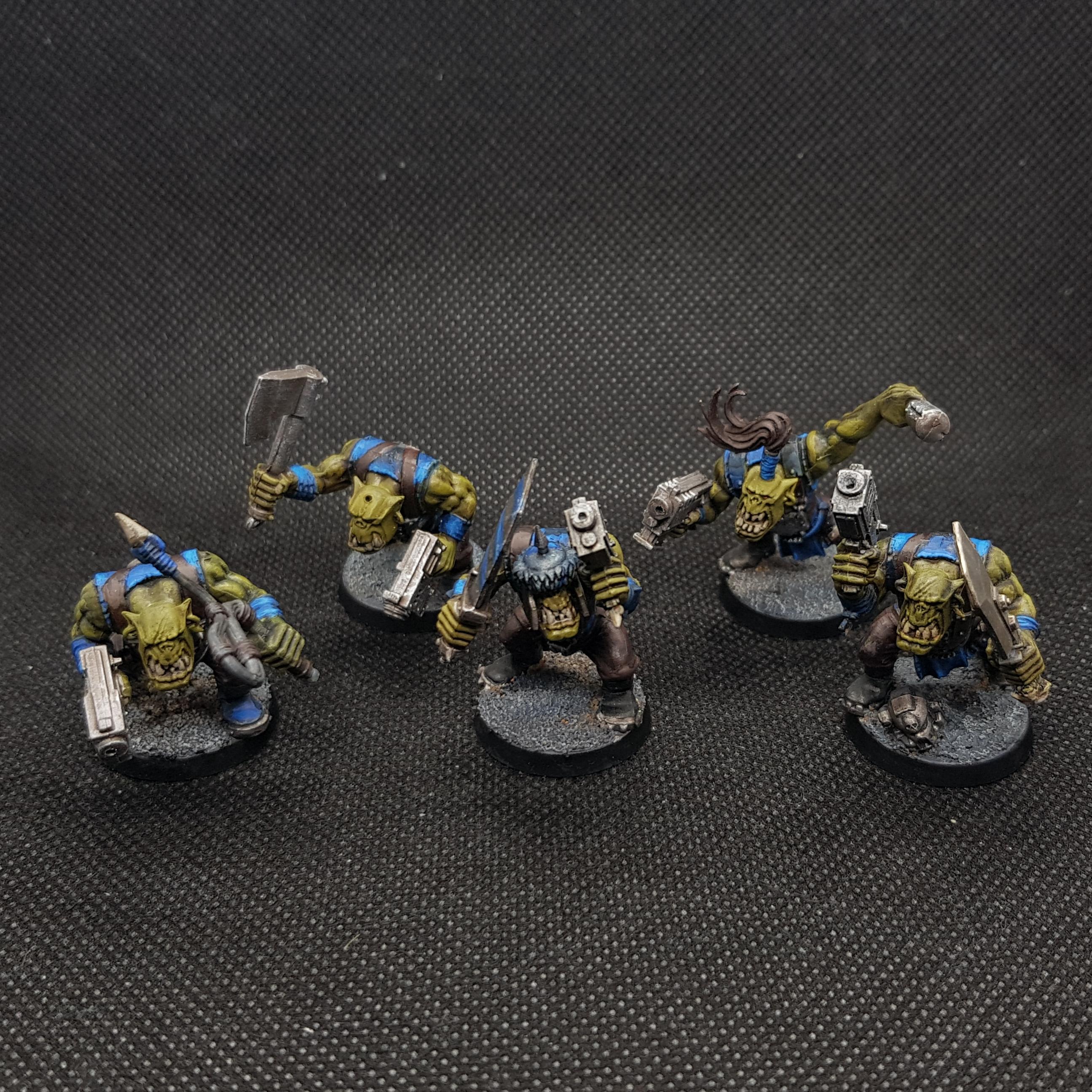 Boy, Deathskulls, Nob, Orks, Tabletop