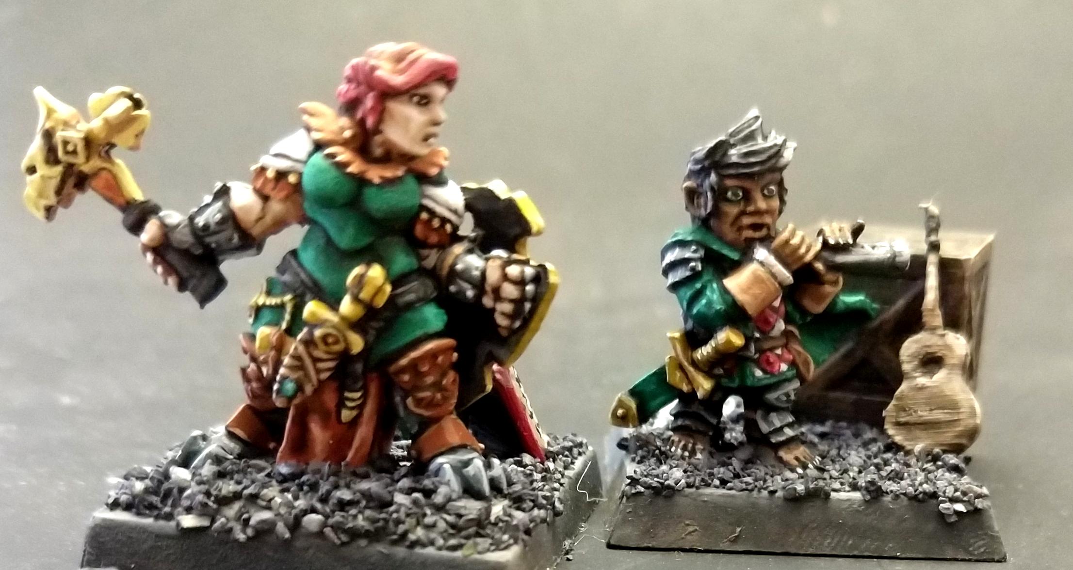 Dungeons And Dragons, Dwarves, Halflings