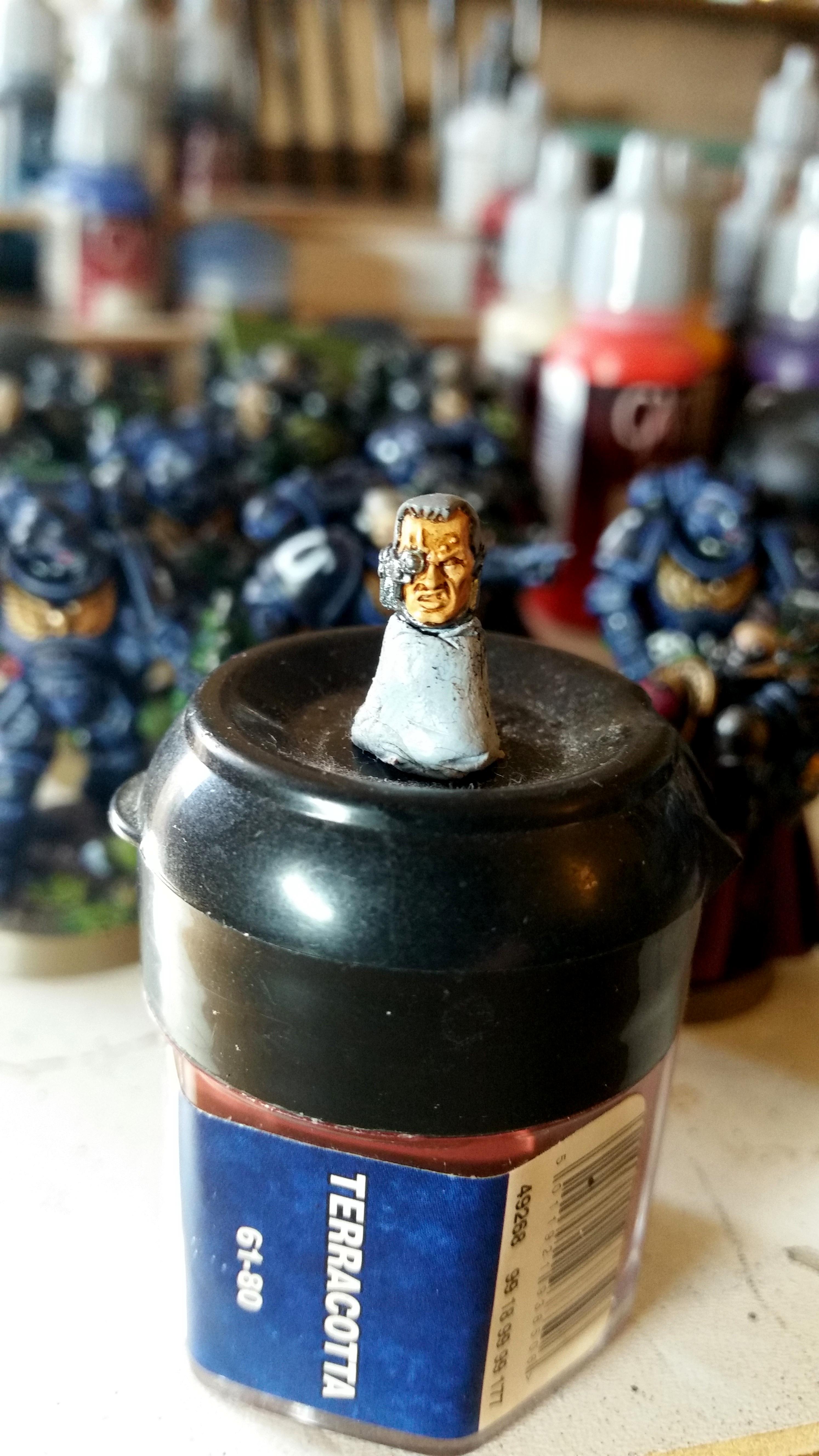 Limited Edition Captain, Space Marines, Ultramarines, Work In Progress