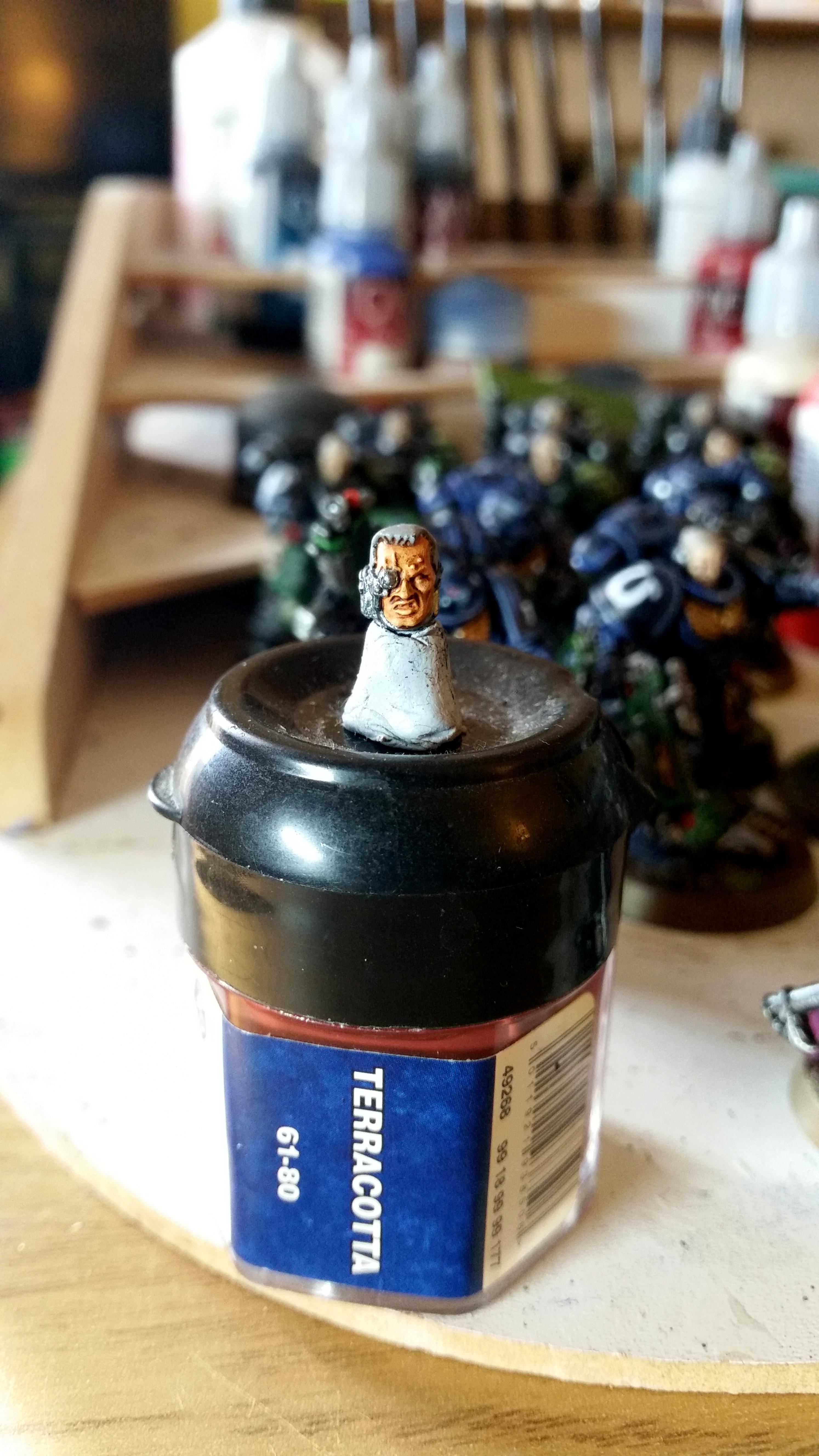 Limited Edition Captain, Space Marines, Ultramarines, Work In Progress