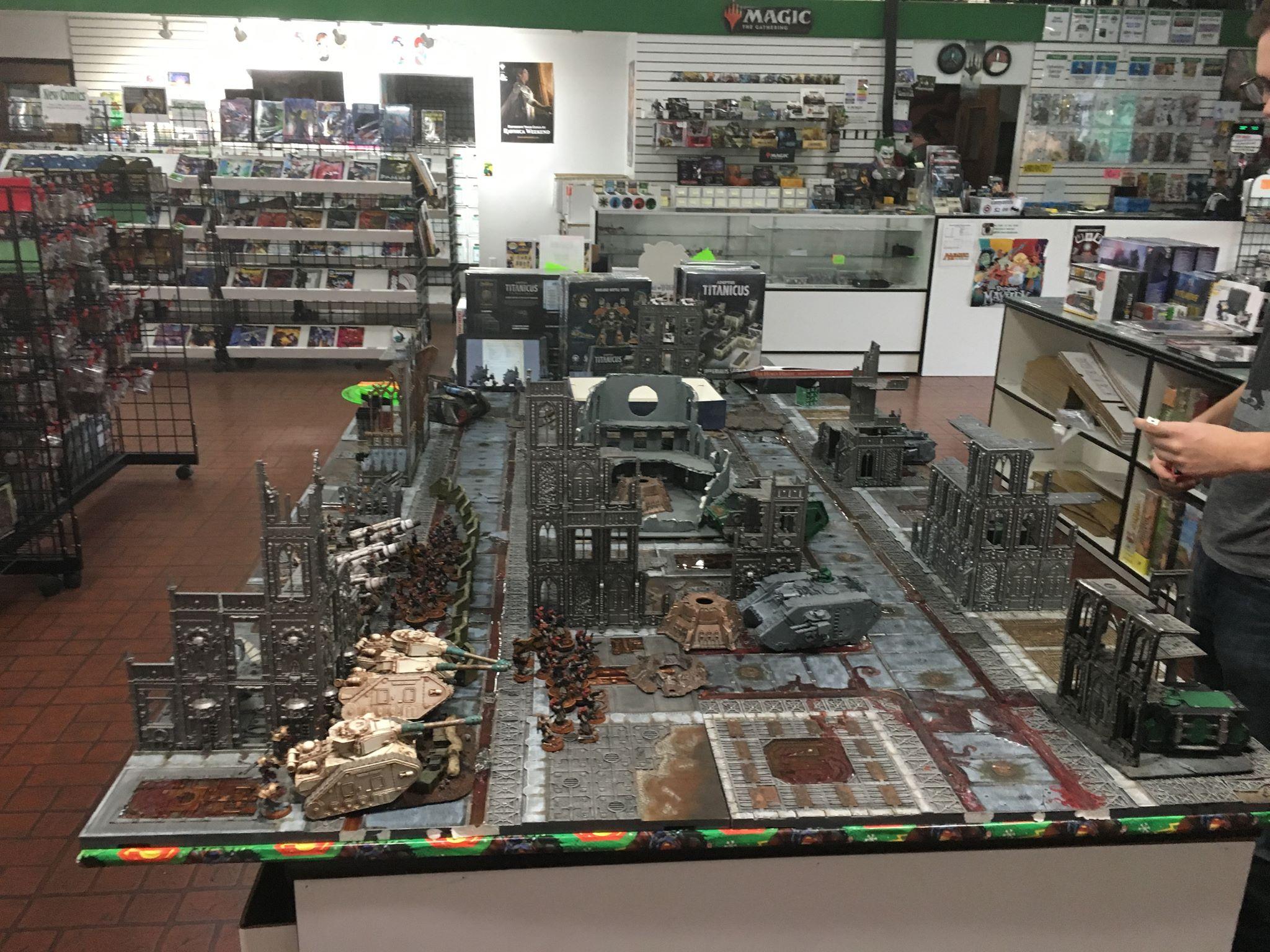 Battle Report, City, Terrain