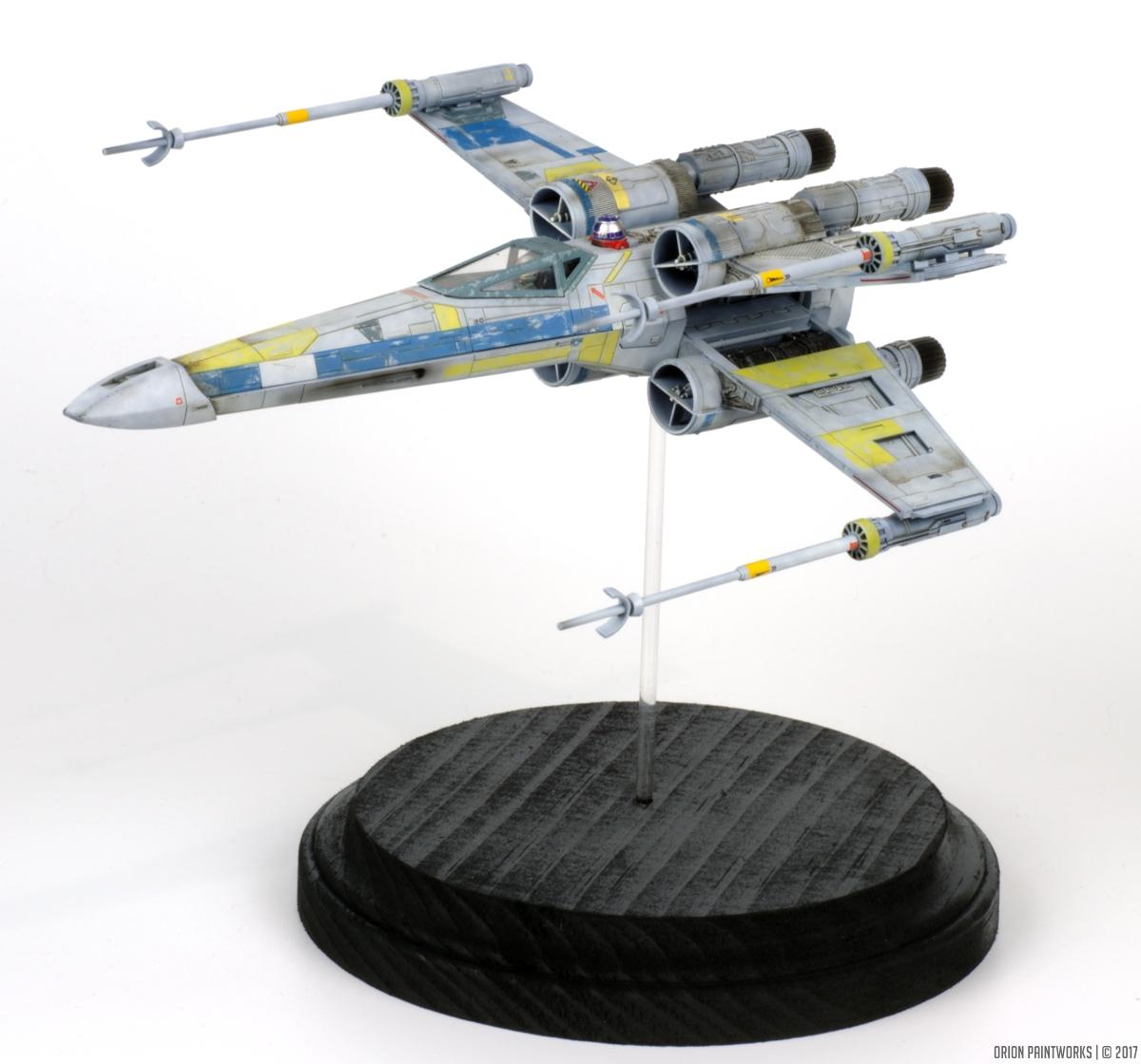 Blue Leader (Bandai 1/72 scale)