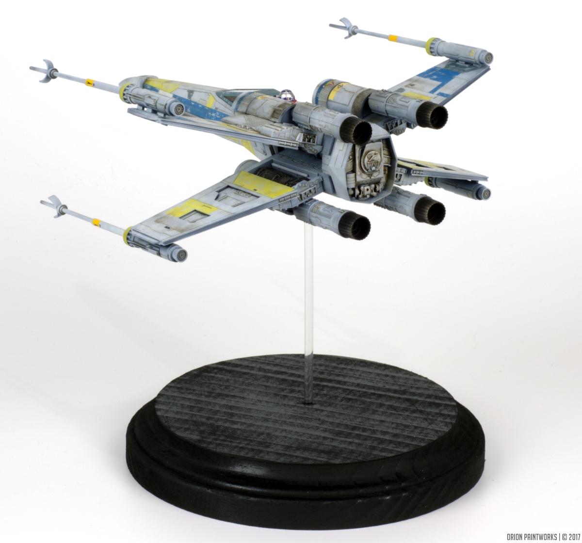 Blue Leader (Bandai 1/72 scale)