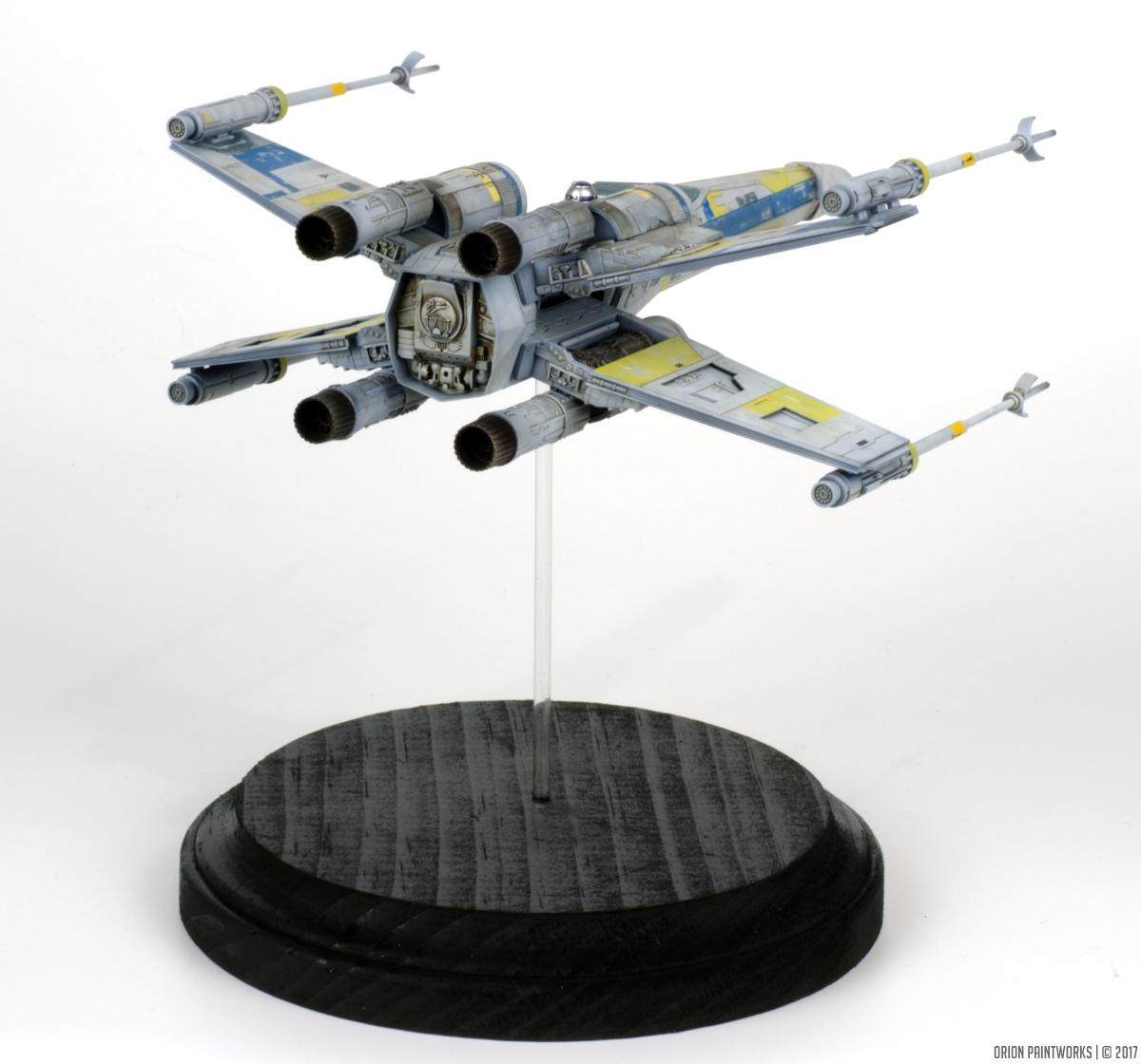 Blue Leader (Bandai 1/72 scale)