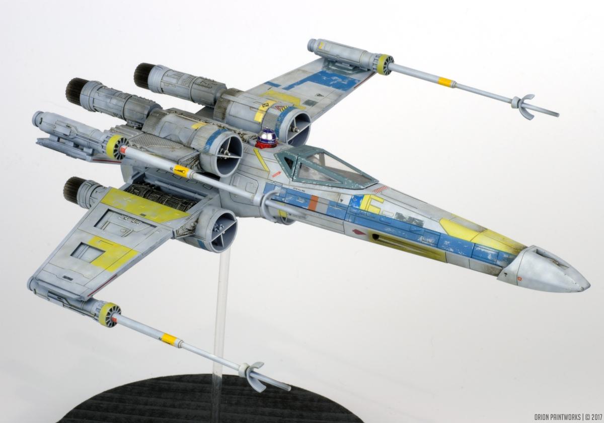 Blue Leader (Bandai 1/72 scale)