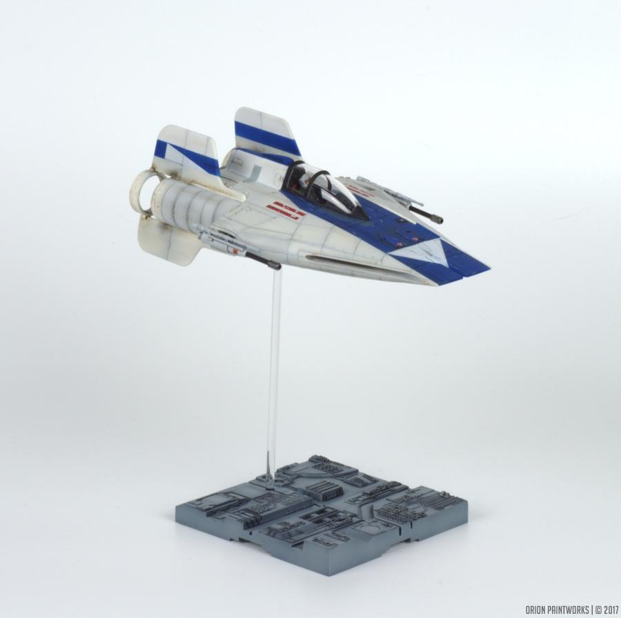A-wing (Bandai 1/72 scale)
