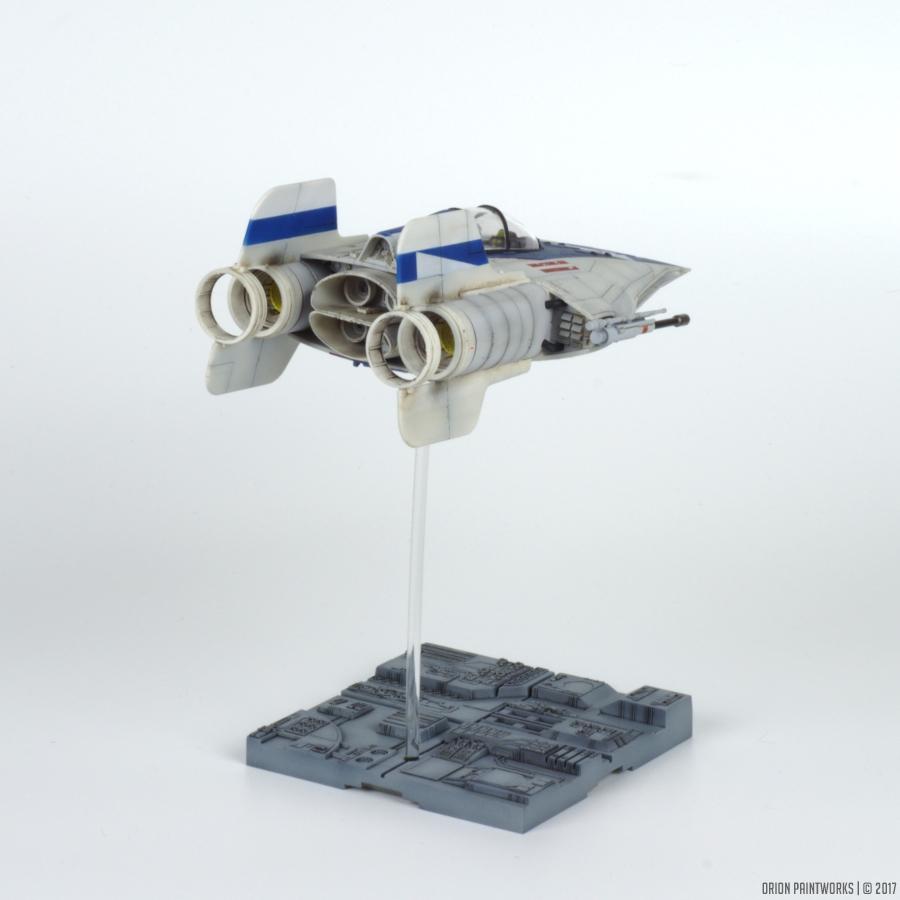 A-wing (Bandai 1/72 scale)